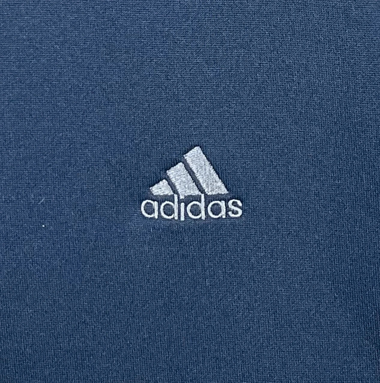 Pull Léger Adidas Bleu Marine Logo Brodé - XL (A48)