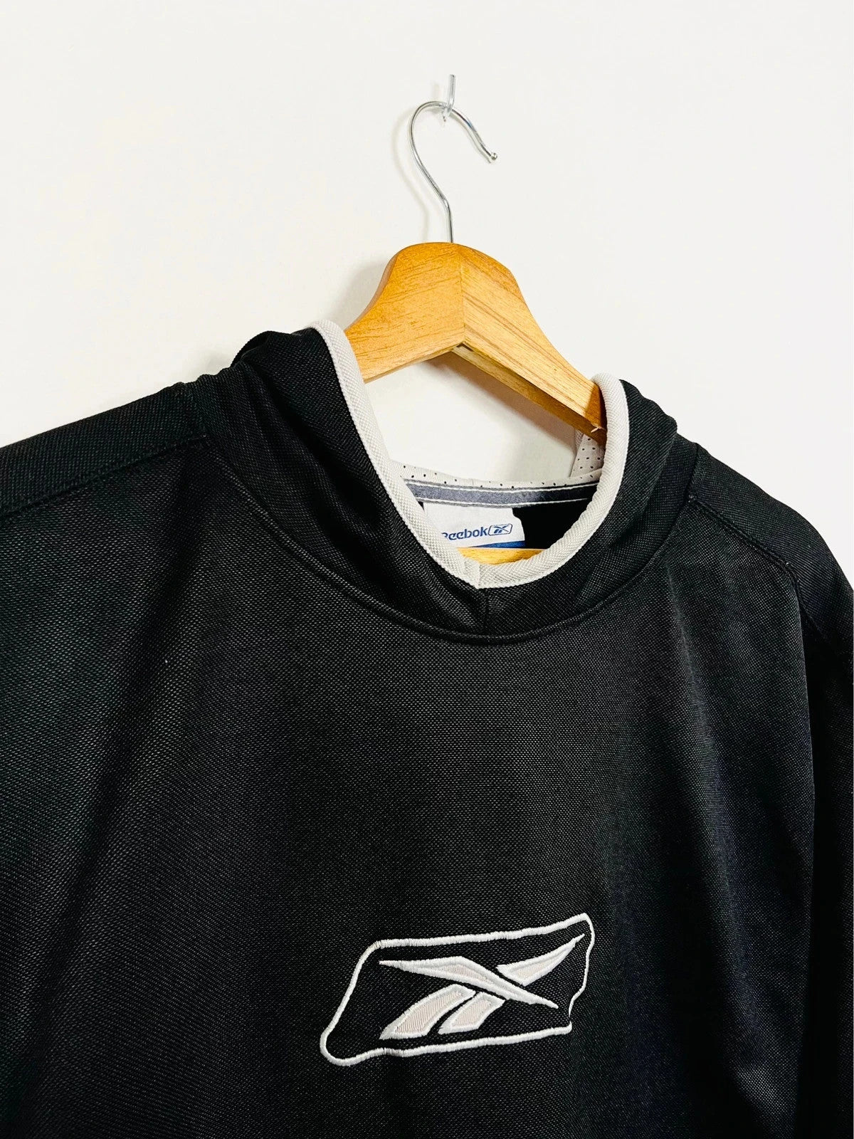 Sweat à capuche Reebok Noir & Blanc - S (A47)