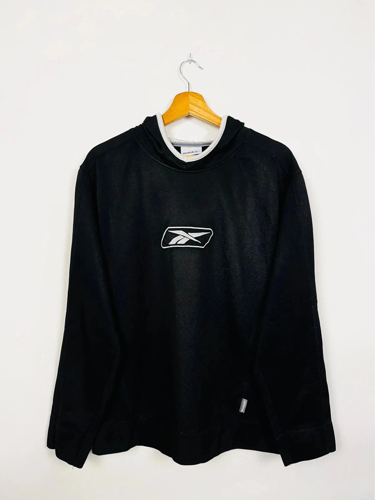 Sweat à capuche Reebok Noir & Blanc - S (A47)