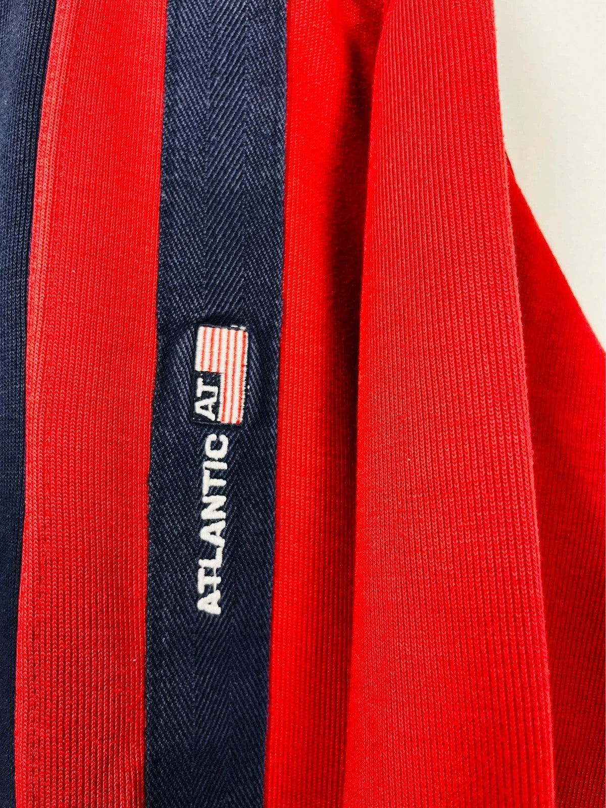 Pull Polo Armand Thiery Logo Brodé Rouge - S (A35)