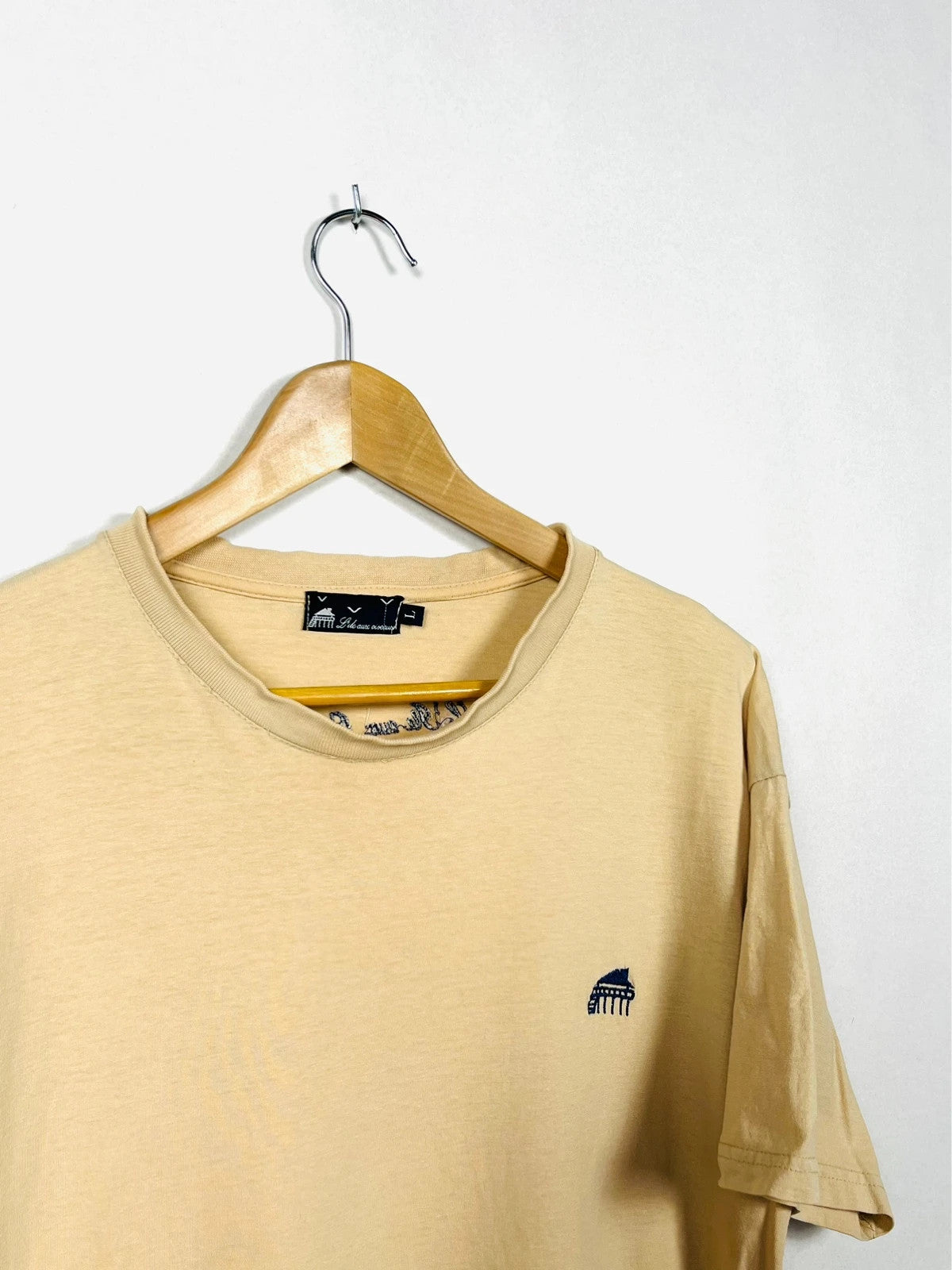 T-shirt L’île Aux Oiseaux Crème - L (A124)
