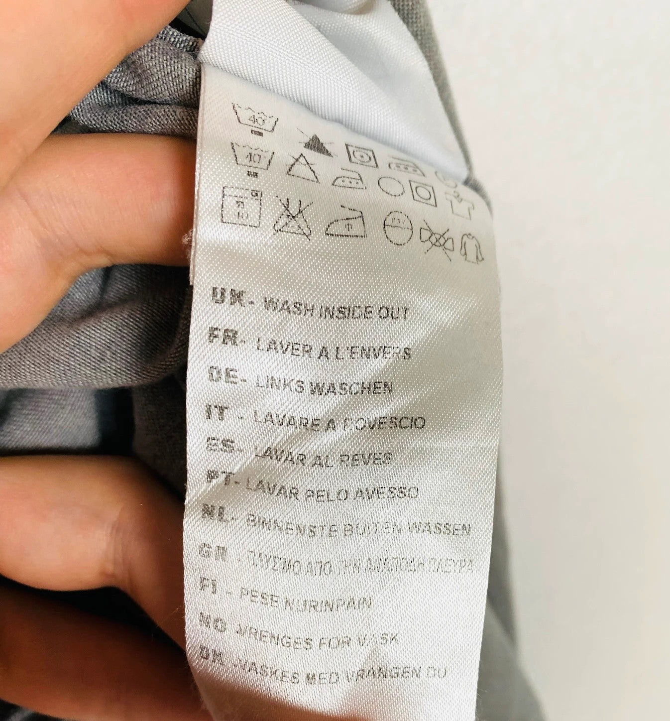 Chemise Unie Carhatt Grise - L (A136)