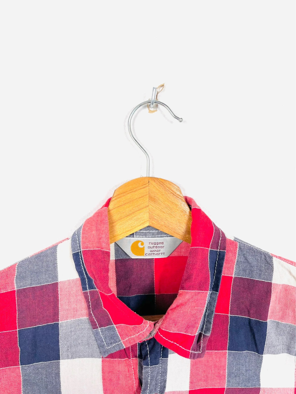Chemise à carreaux Carhartt Rouge, Rose - XS (A120)