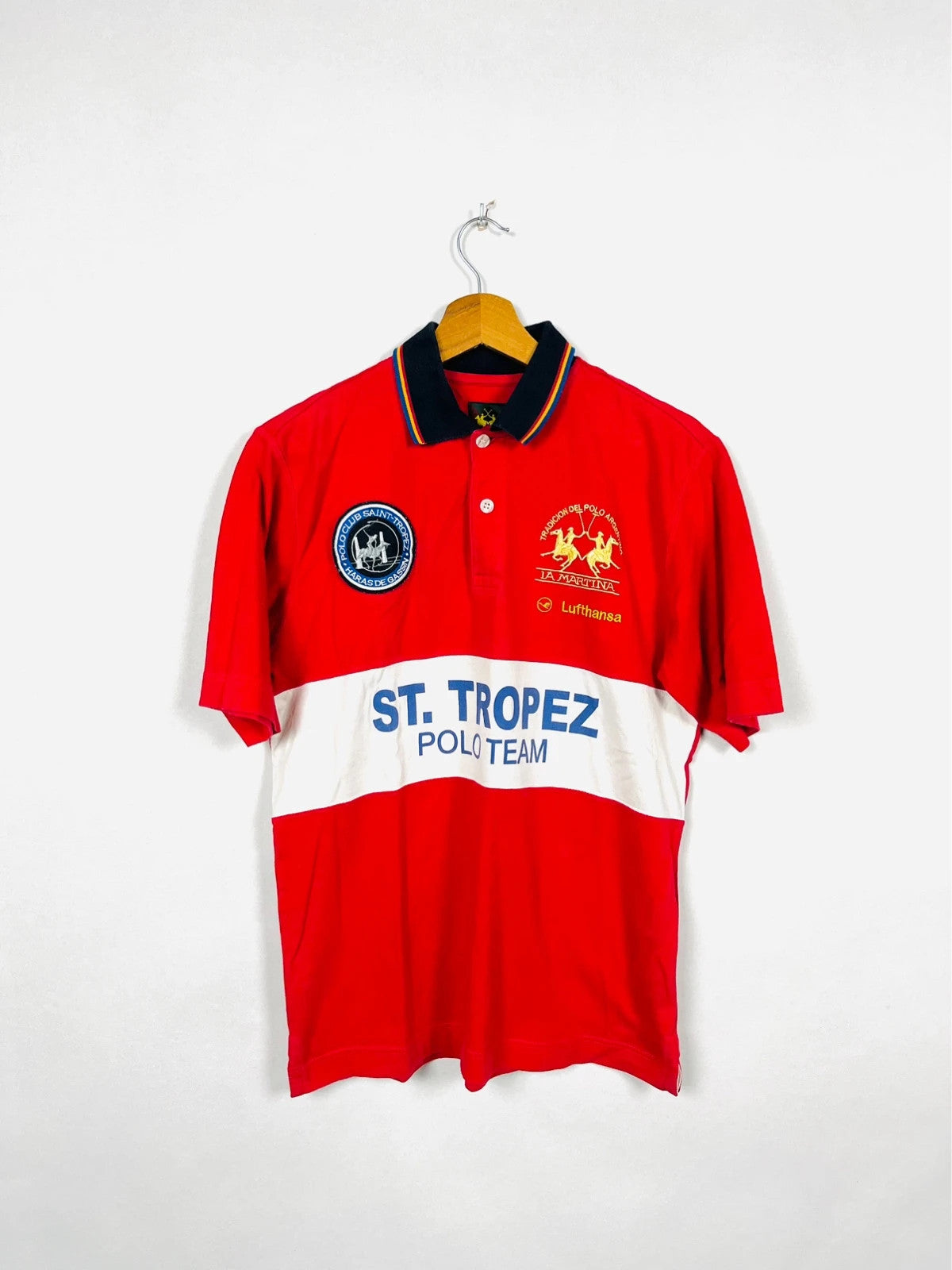 Polo La Martina St-Tropez Rouge - S (A94)