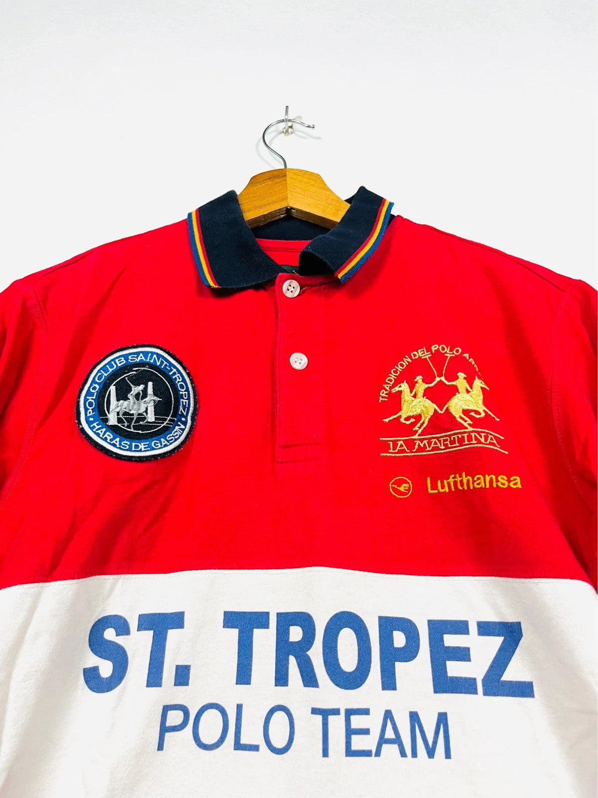 Polo La Martina St-Tropez Rouge - S (A94)