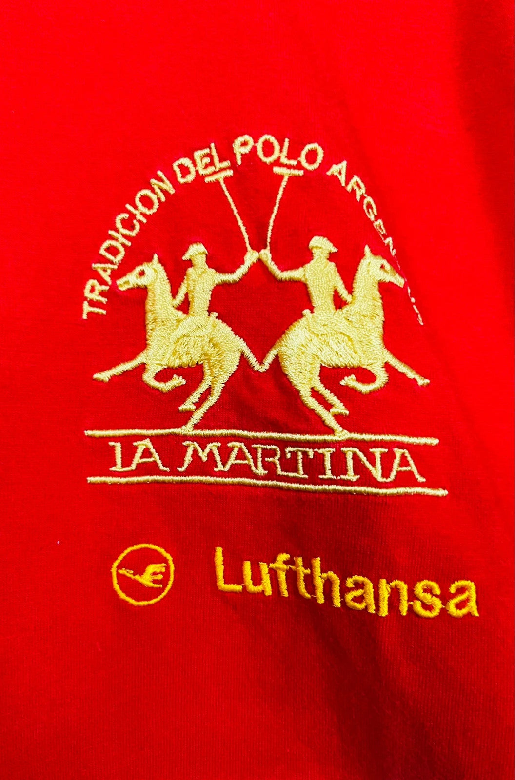 Polo La Martina St-Tropez Rouge - S (A94)