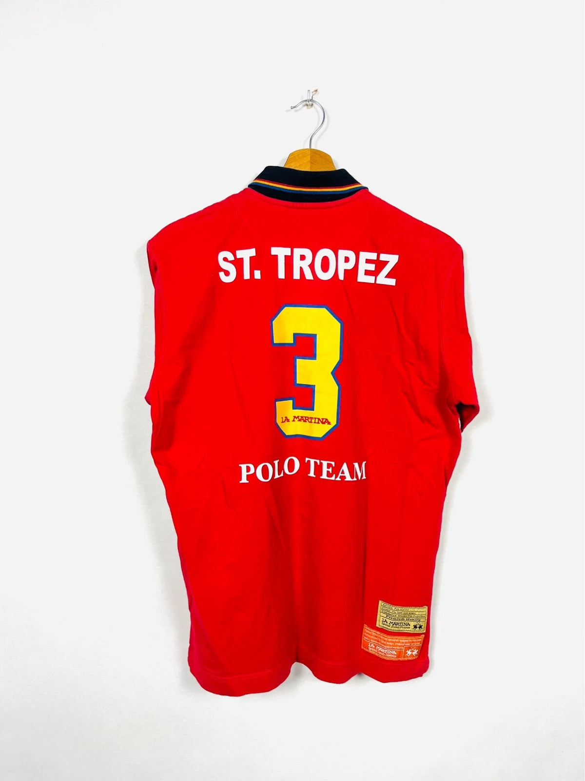 Polo La Martina St-Tropez Rouge - S (A94)
