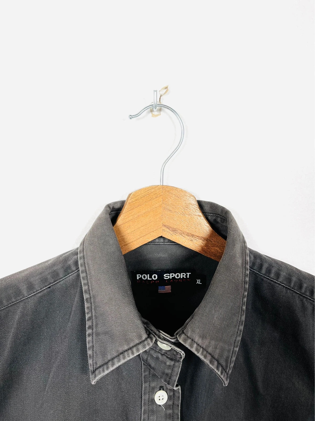 Veste en Jean Ralph Lauren Sans Manches Gris - XL (A117)