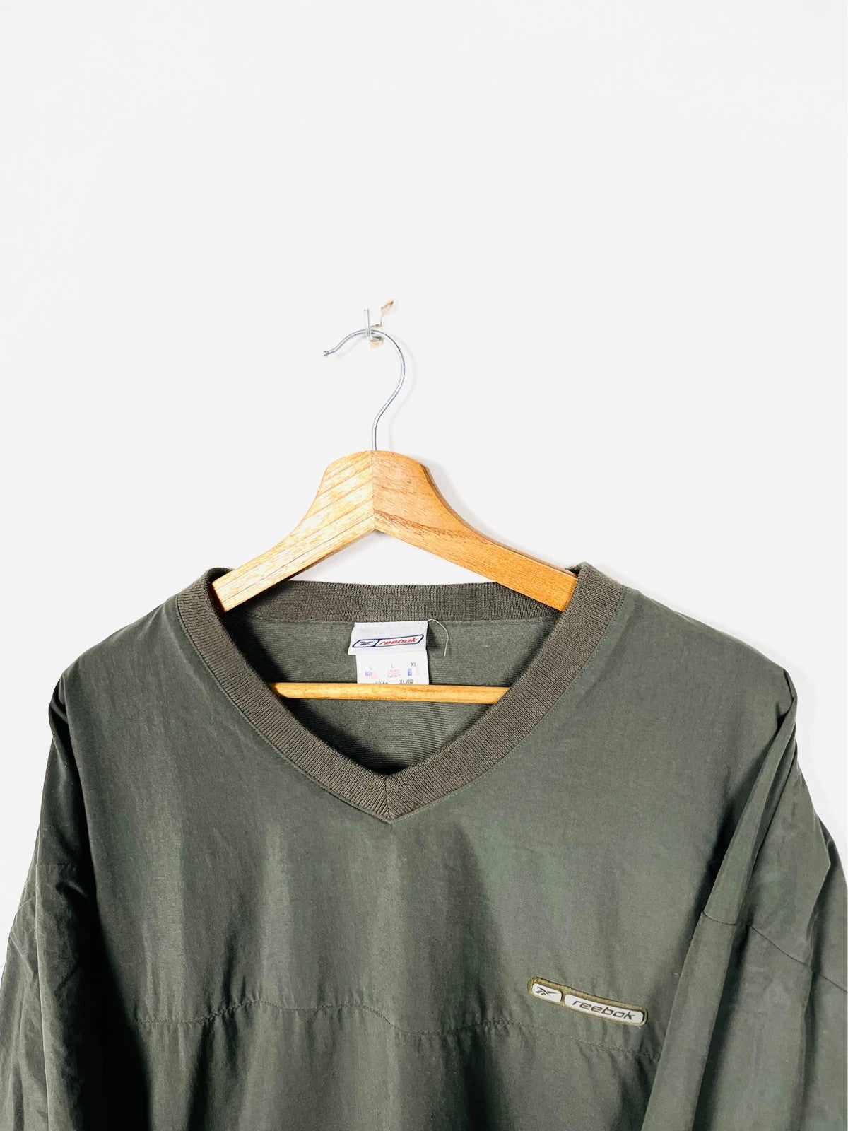 Pull Reebok Vert Foncé Vintage - XL (A106)