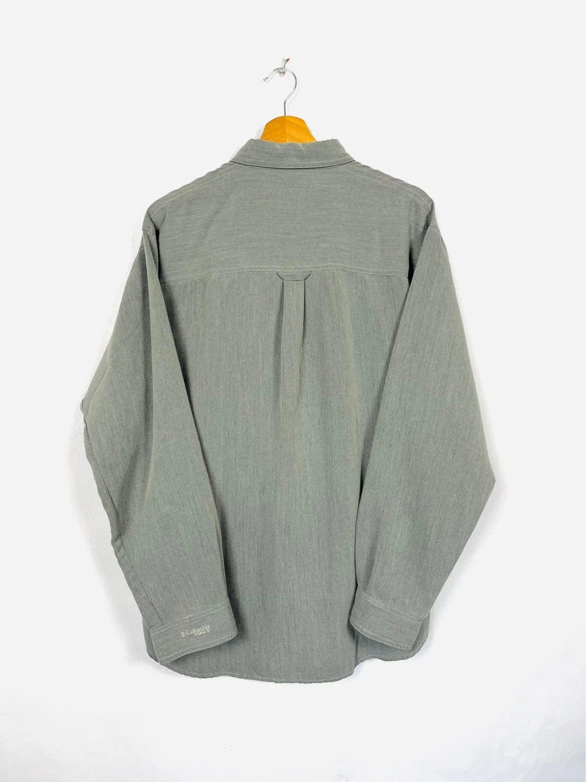 Chemise Columbia Unie Grise - M (A154)