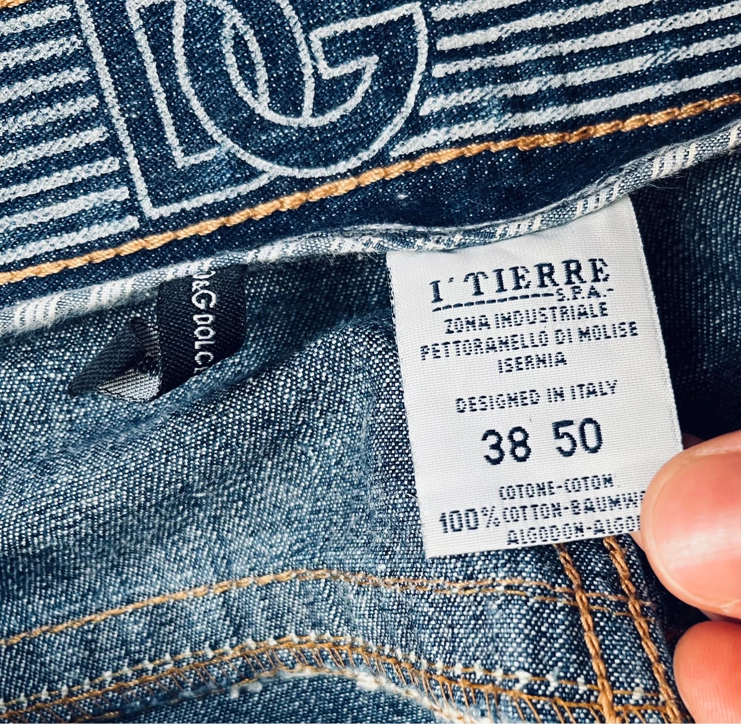 Short en Jean Dolce Gabbana Bleu été - W38 (A178)