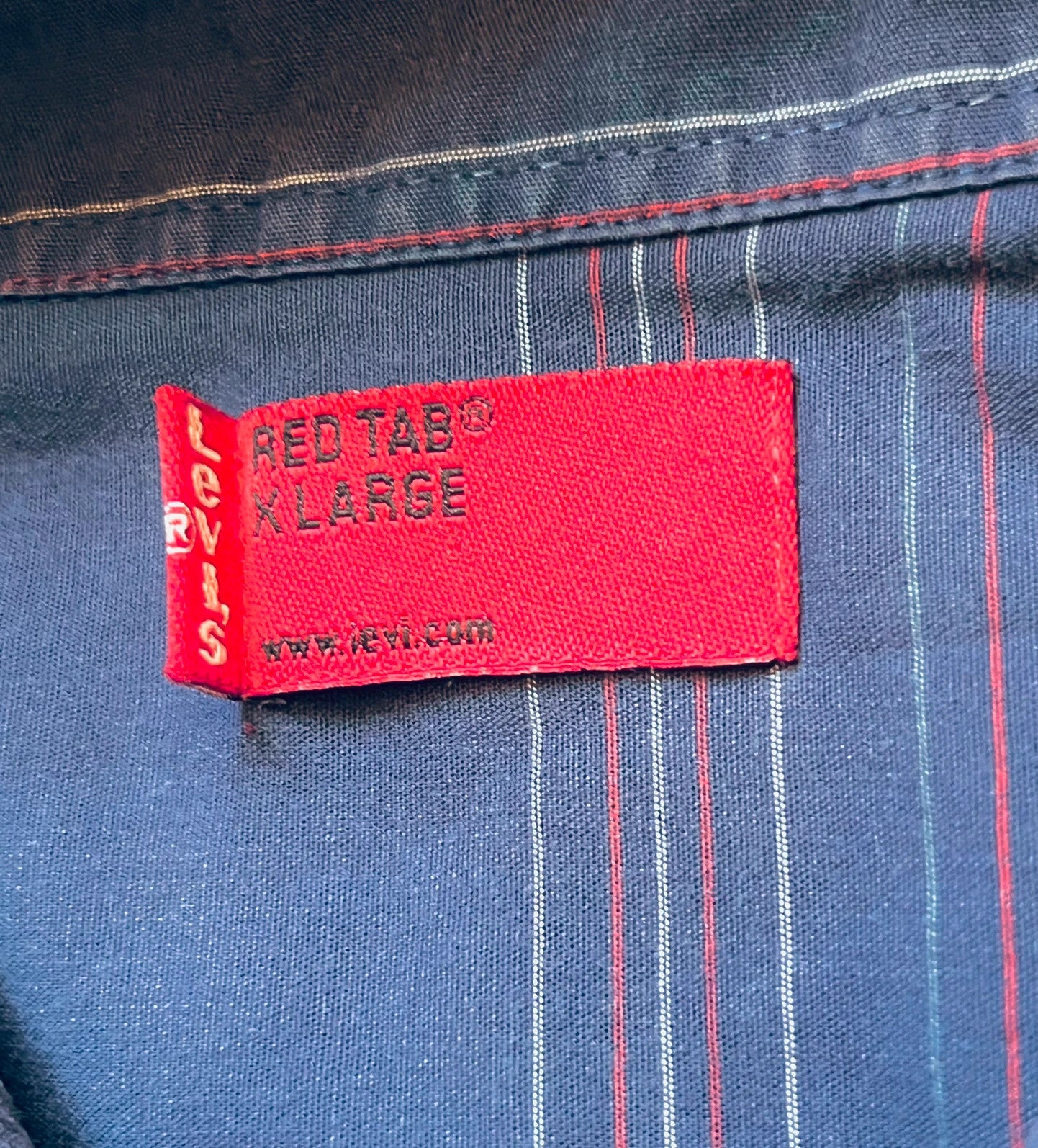Chemise Levi’s Rayée Violet - XL (A184)