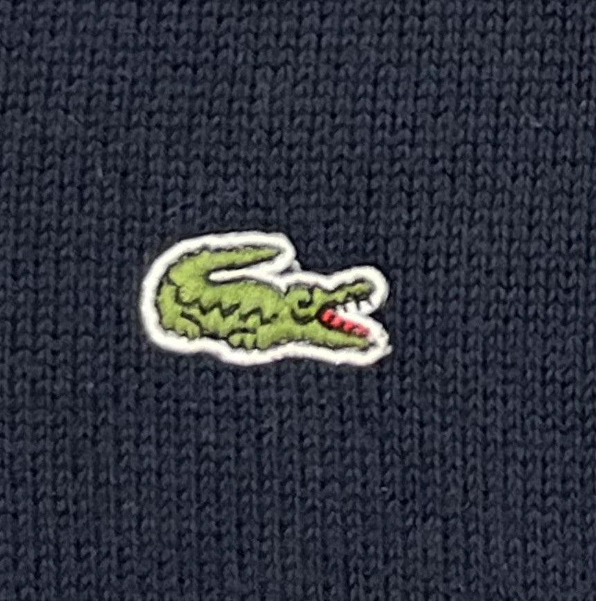 Pull Crewneck Lacoste Col V Marine - XL (A170)
