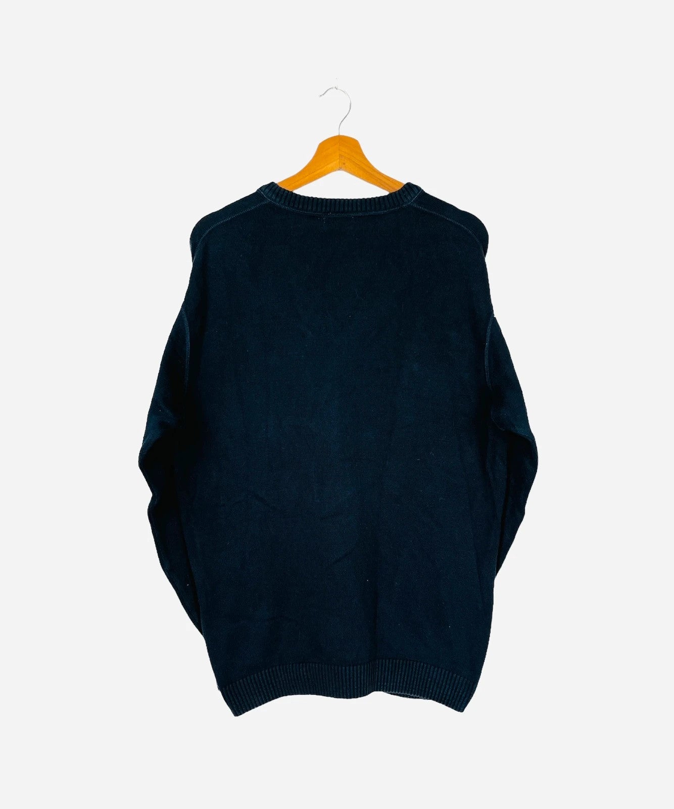 Pull Crewneck Lacoste Col V Marine - XL (A170)
