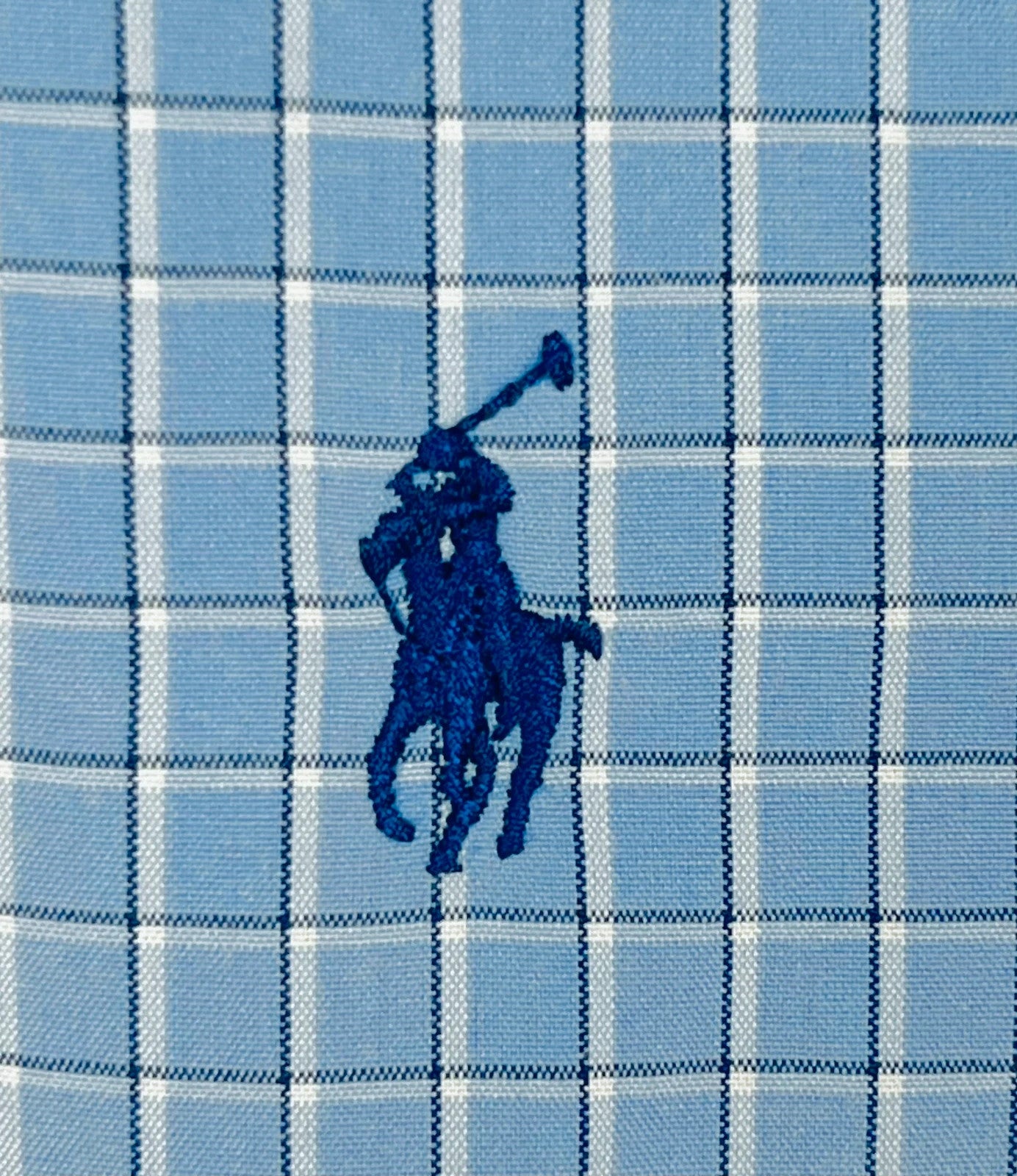 Chemise à carreaux Ralph Lauren Bleu - S (A193)