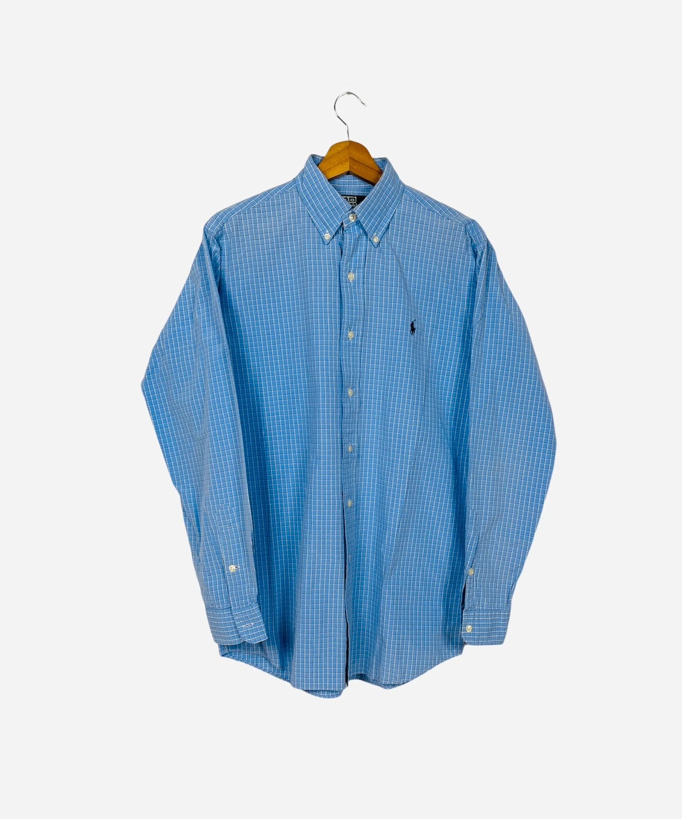Chemise à carreaux Ralph Lauren Bleu - S (A193)