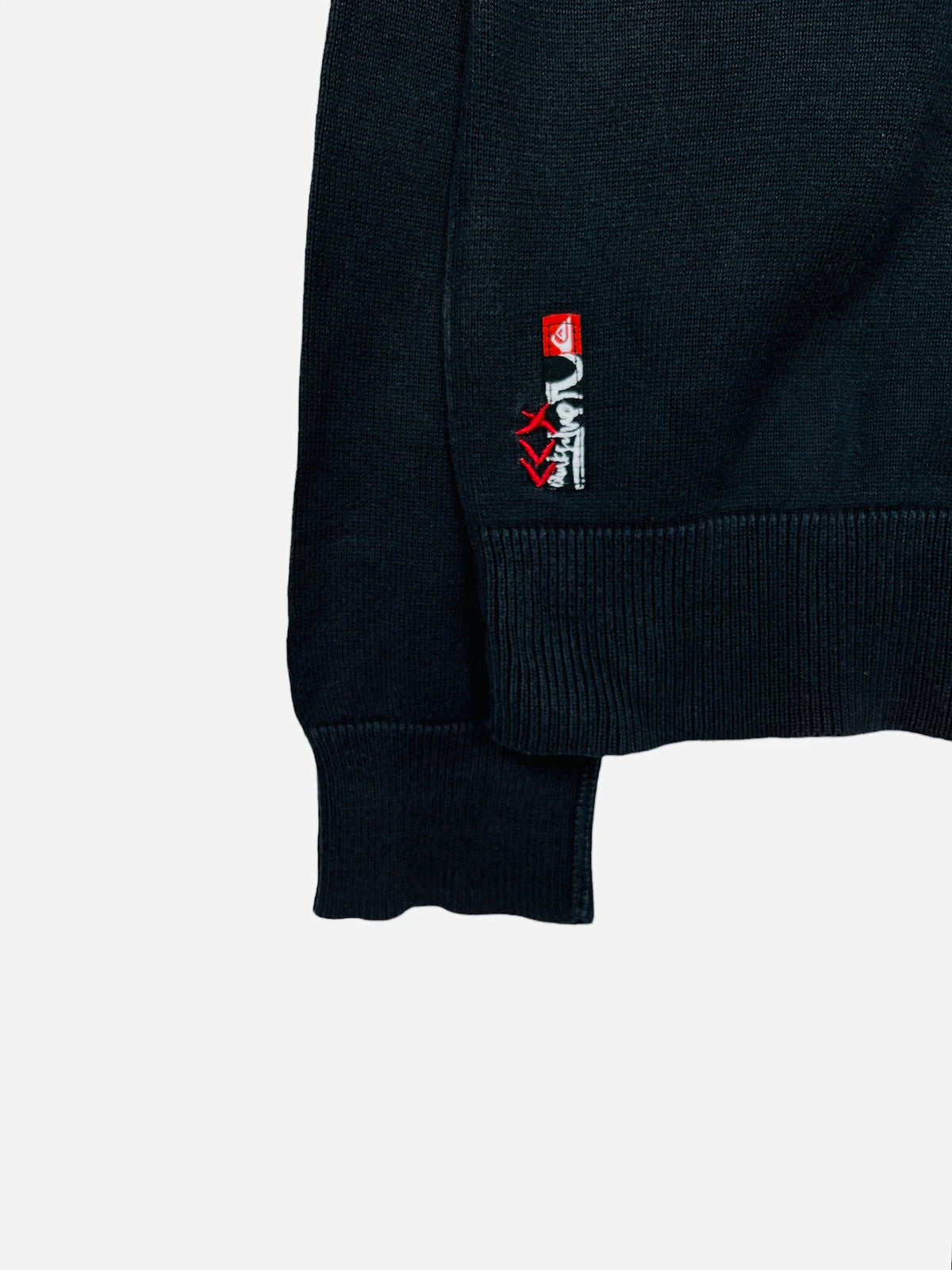 Crewneck QuikSilver Noir Vintage - S (A232)