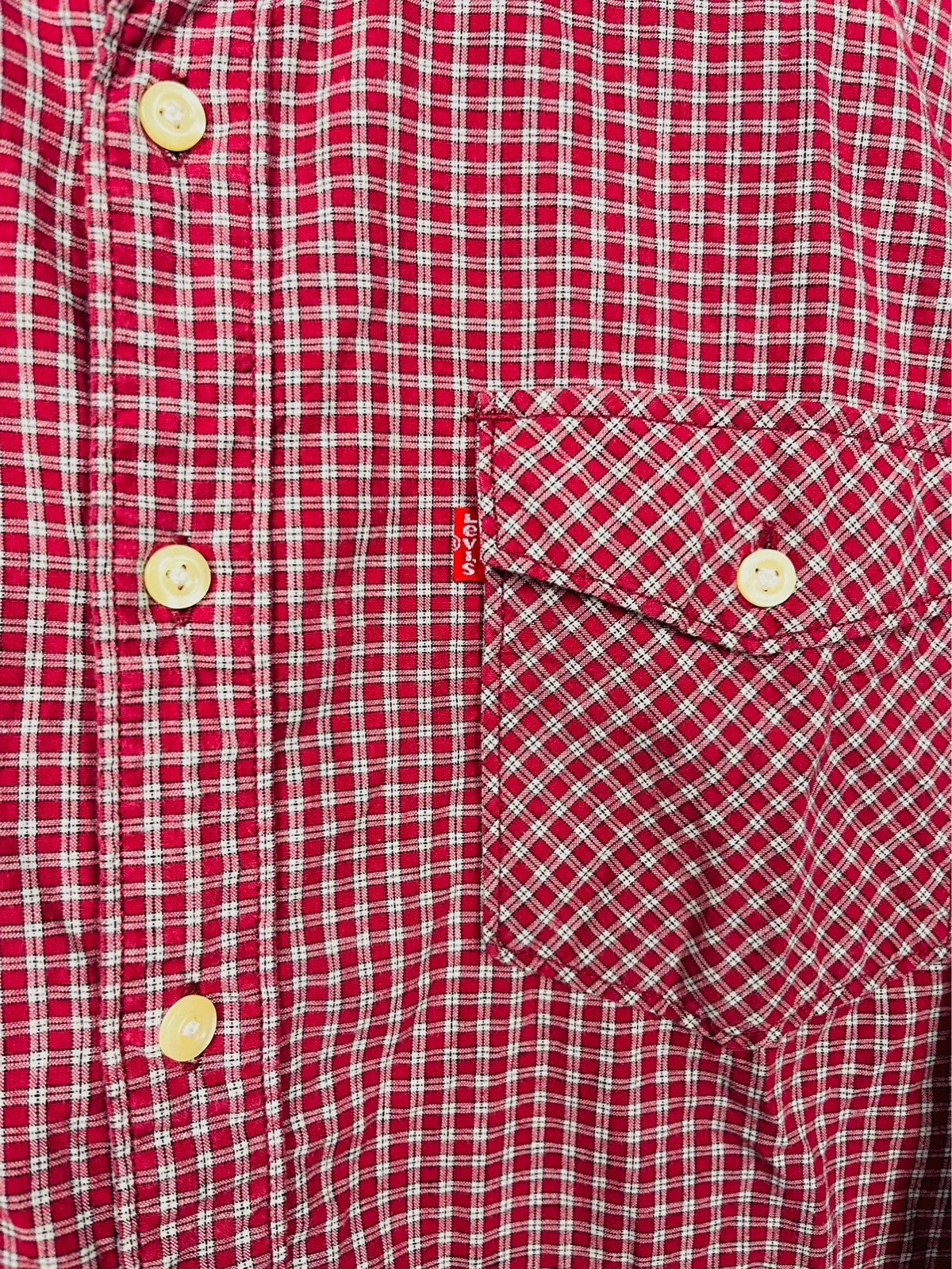 Chemise à carreaux Levi’s Rouge - S (A225)