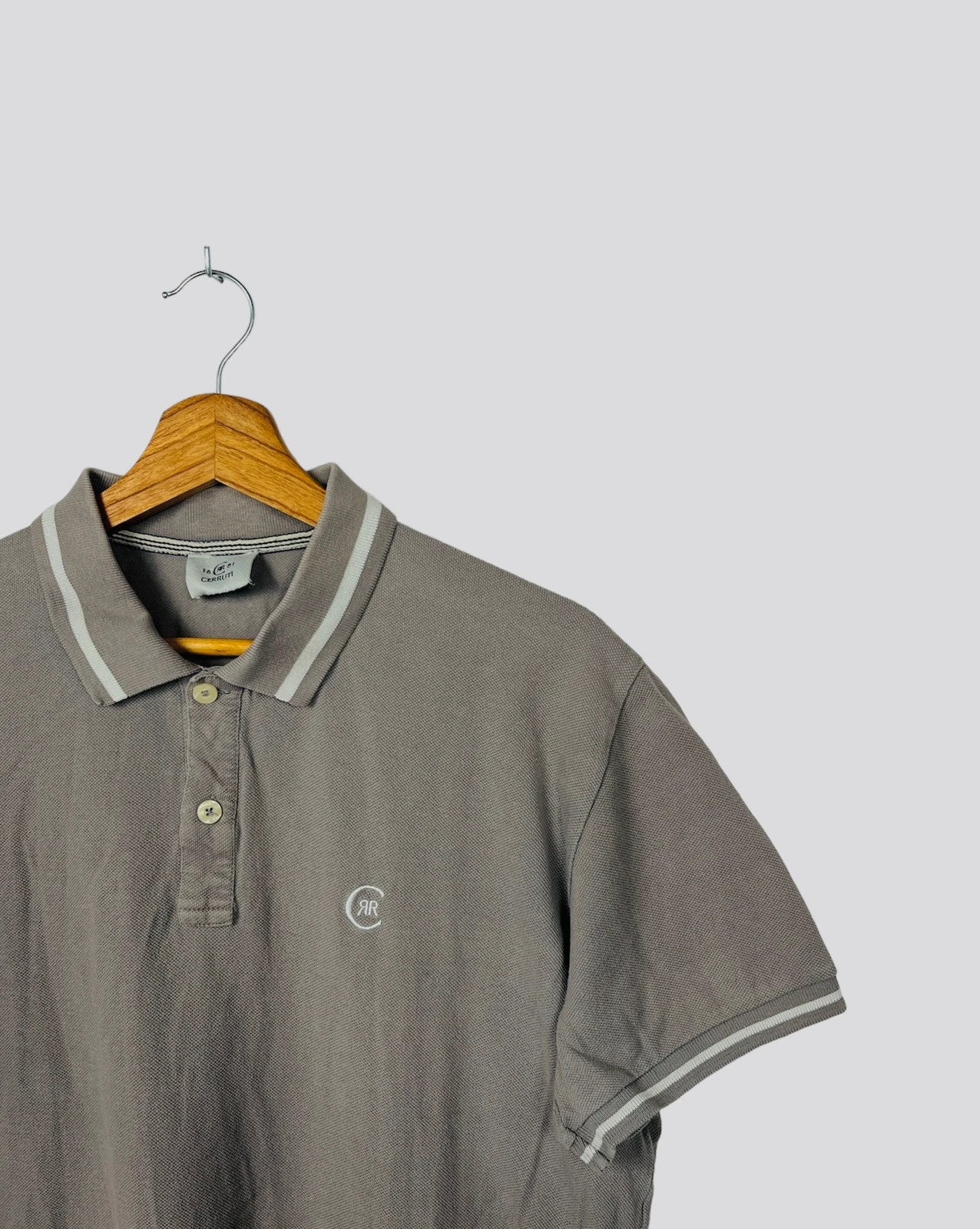 Polo Cerruti Gris Luxury Summer - XL (A236)