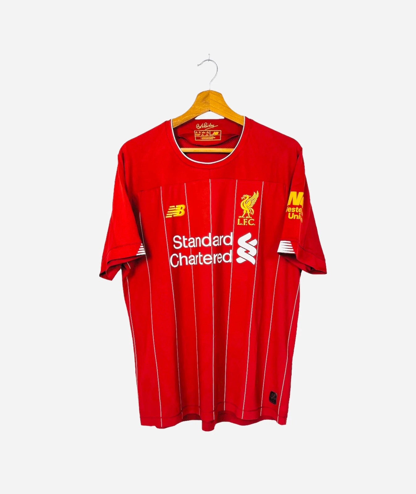 Maillot Domicile de Liverpool 2019-2020 New Balance Rouge - L (A238)