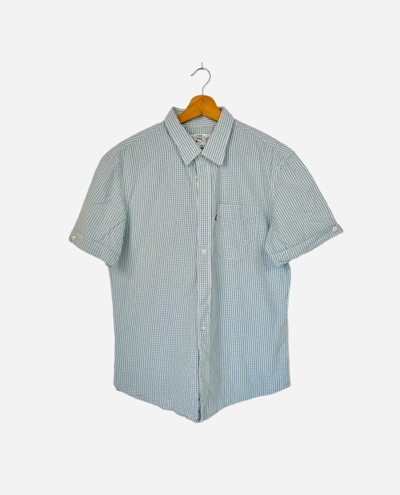Chemise Levi’s à carreaux Bleu & Blanc - L (A249)