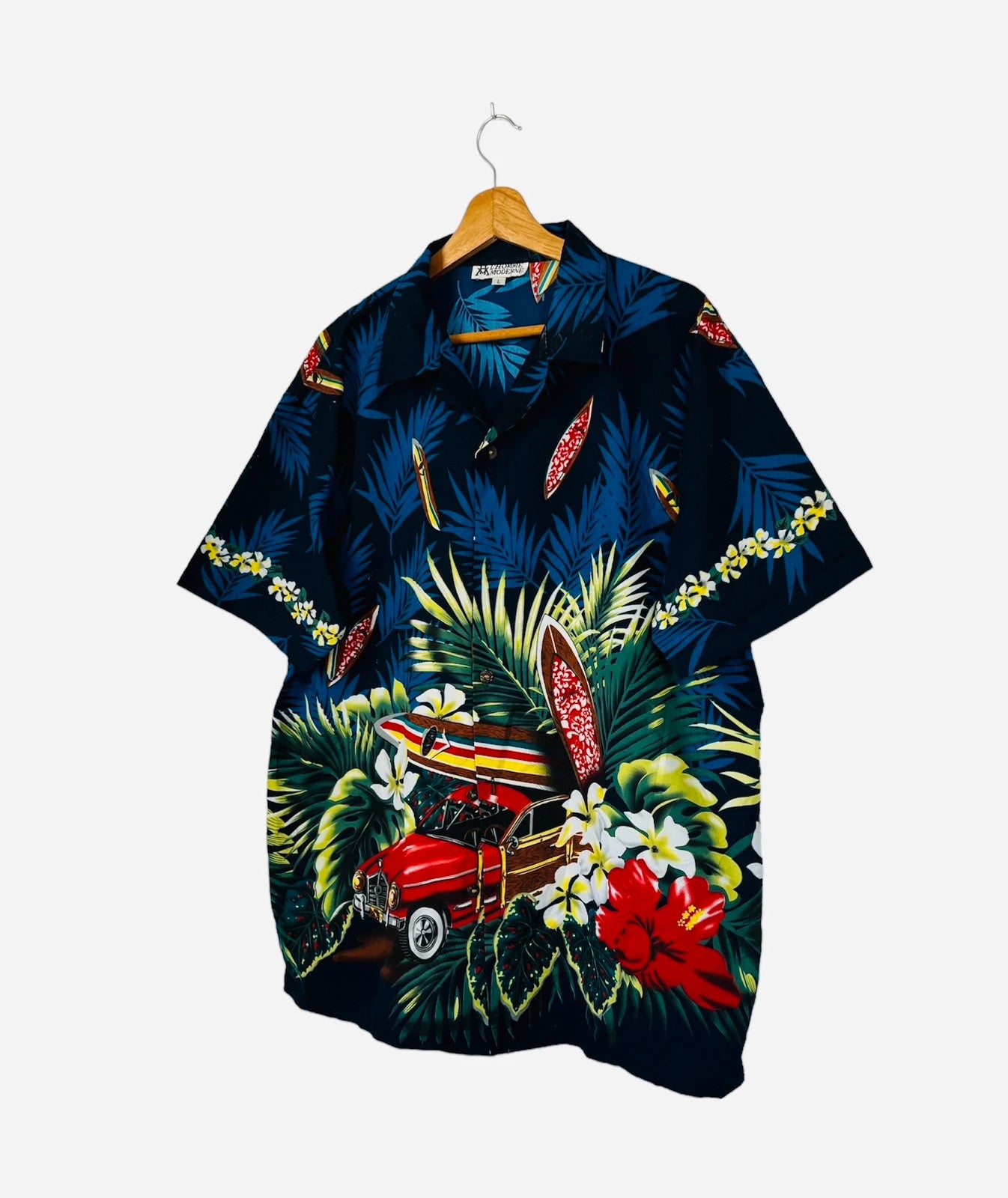 Chemise à motifs Summer Plage - L (A247)