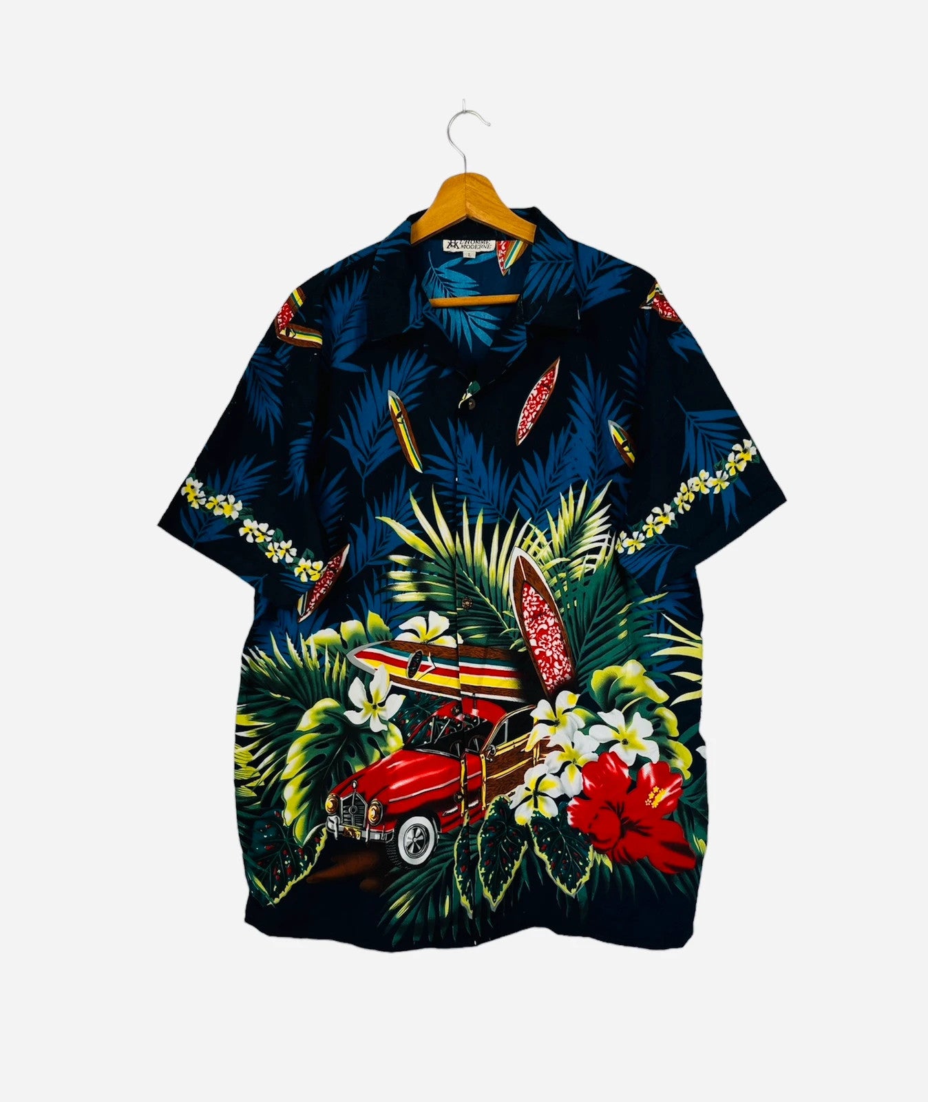 Chemise à motifs Summer Plage - L (A247)