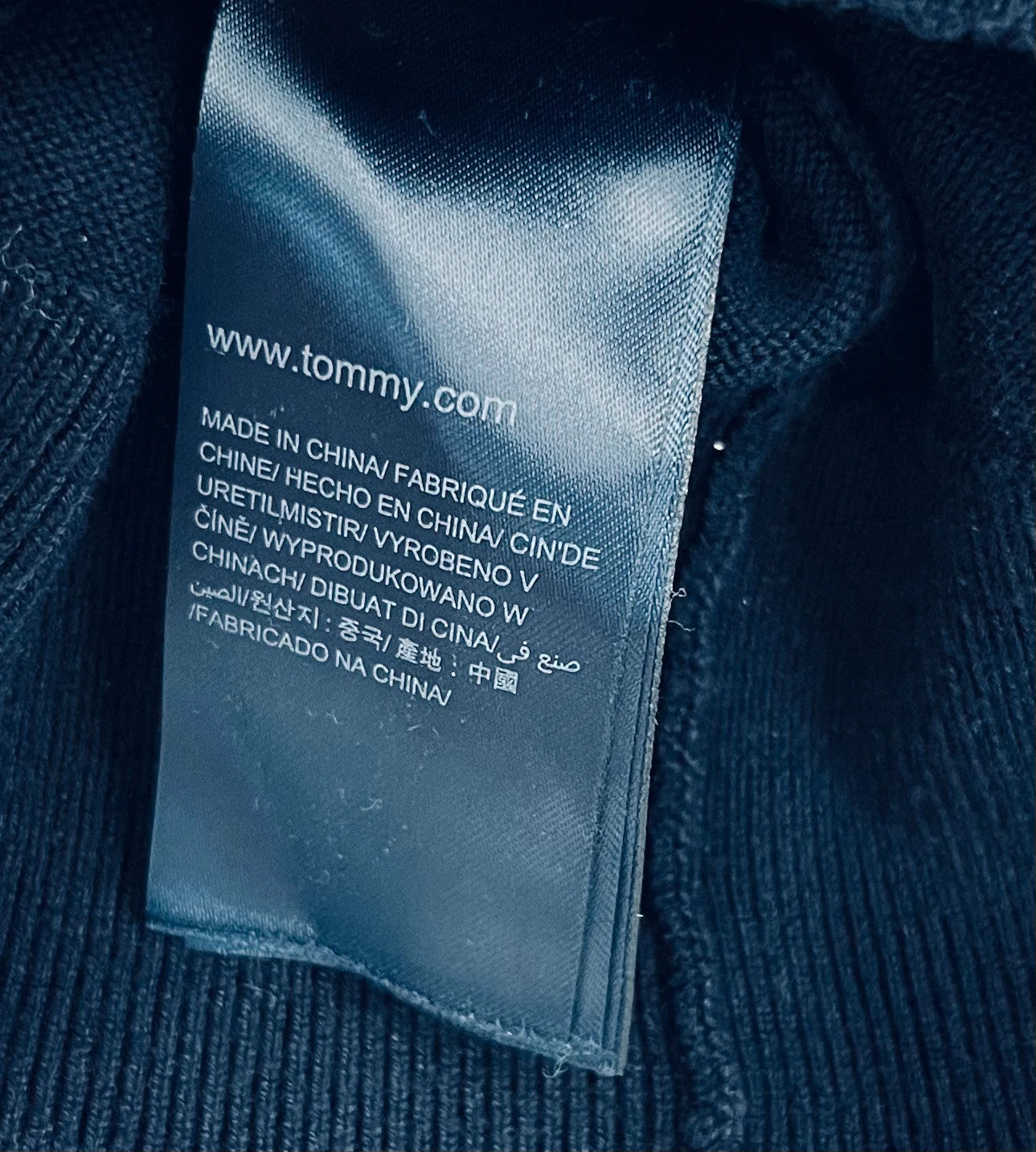 Pull Crewneck Tommy Hilfiger Marine - XXL (A254)