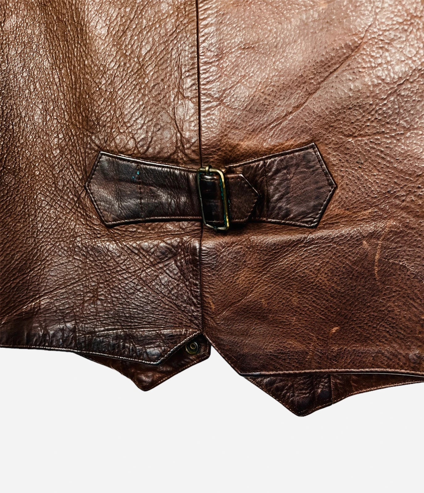 Veston en Cuir de Vachette Motard Redskins Vintage Rare - M (A205)