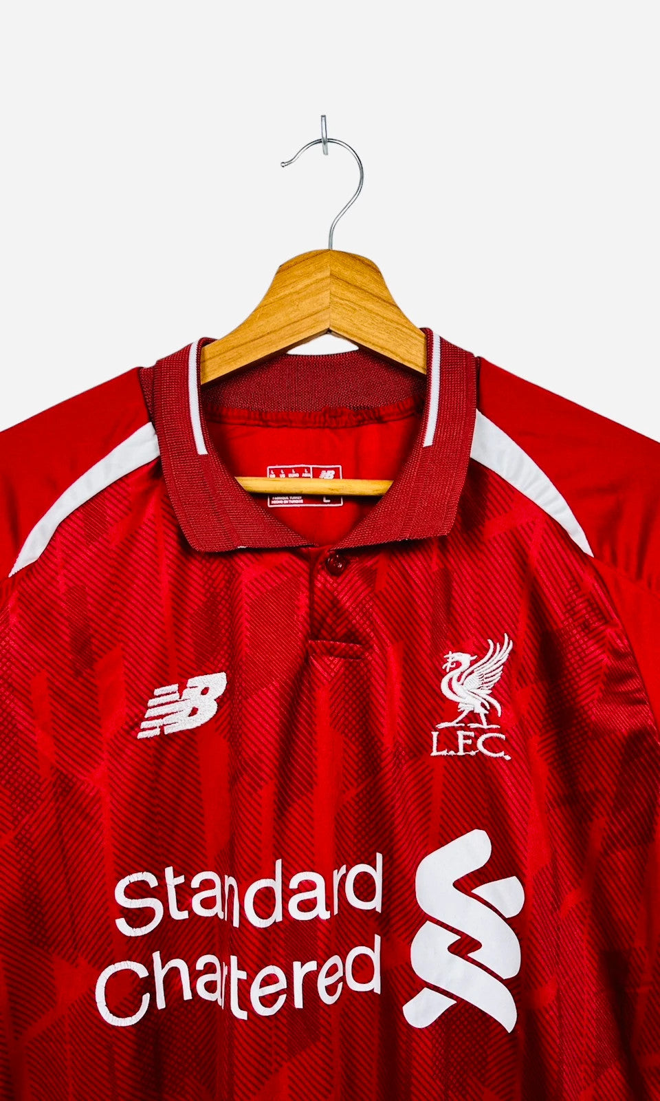 Maillot Foot Liverpool M.Salah New Balance Vintage - L (A239)