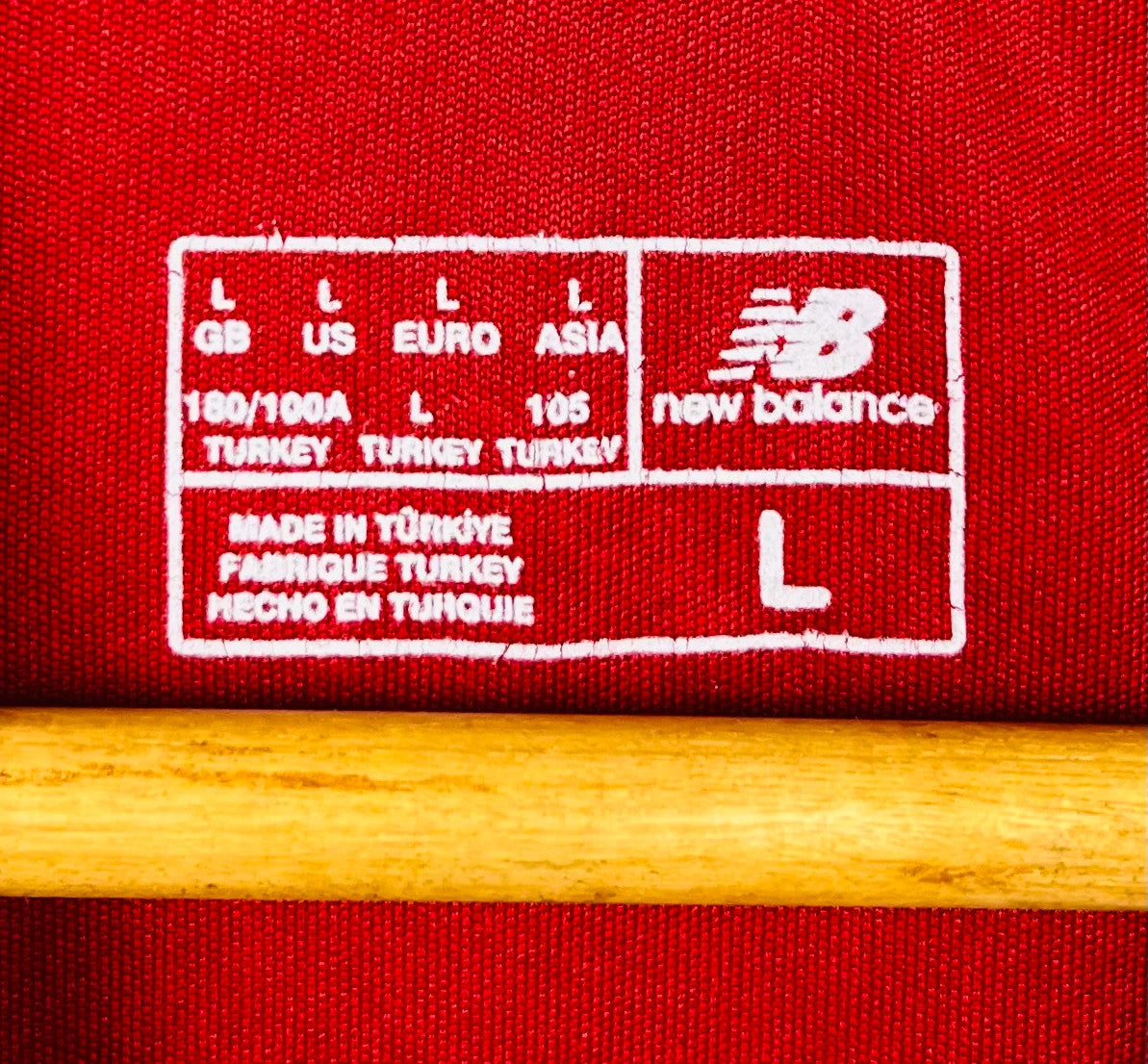 Maillot Foot Liverpool M.Salah New Balance Vintage - L (A239)