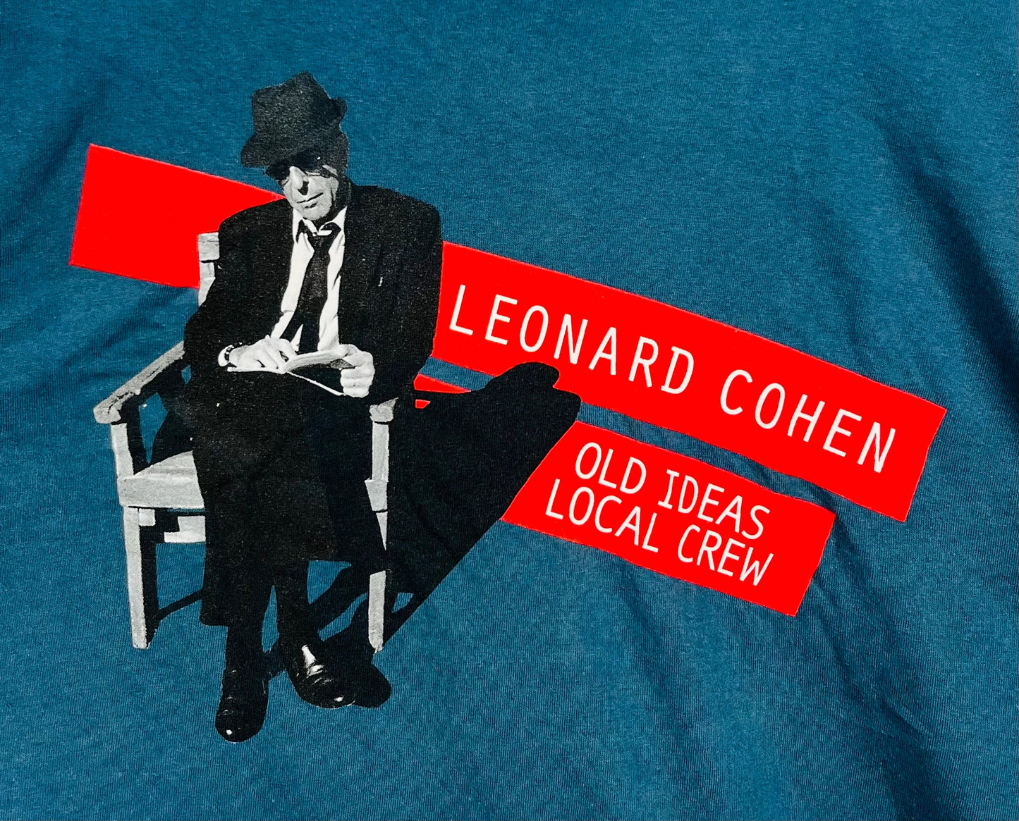 T-shirt de Collection (Local Crew) de Leonard Cohen - XL (A330)