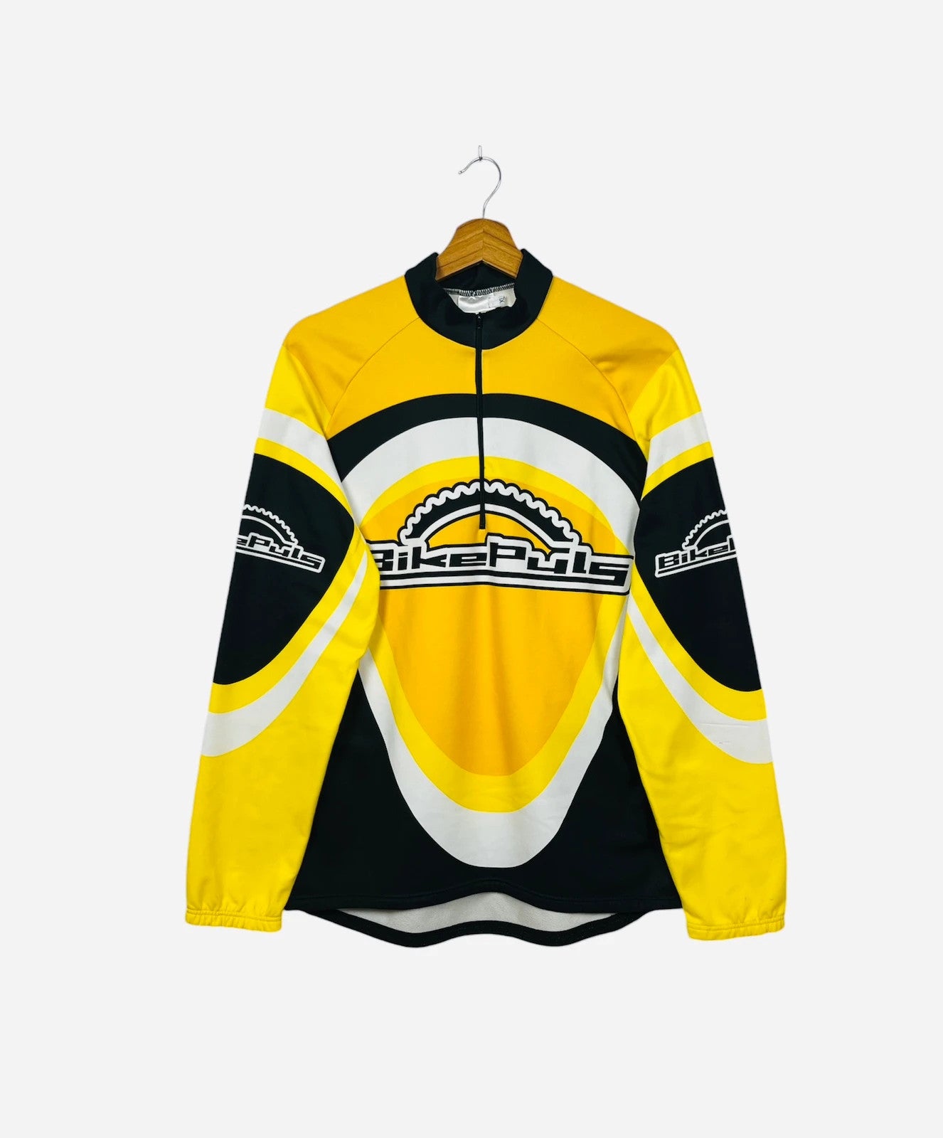 Mailot de Cyclisme Vélo Jaune Sport - XL (A361)
