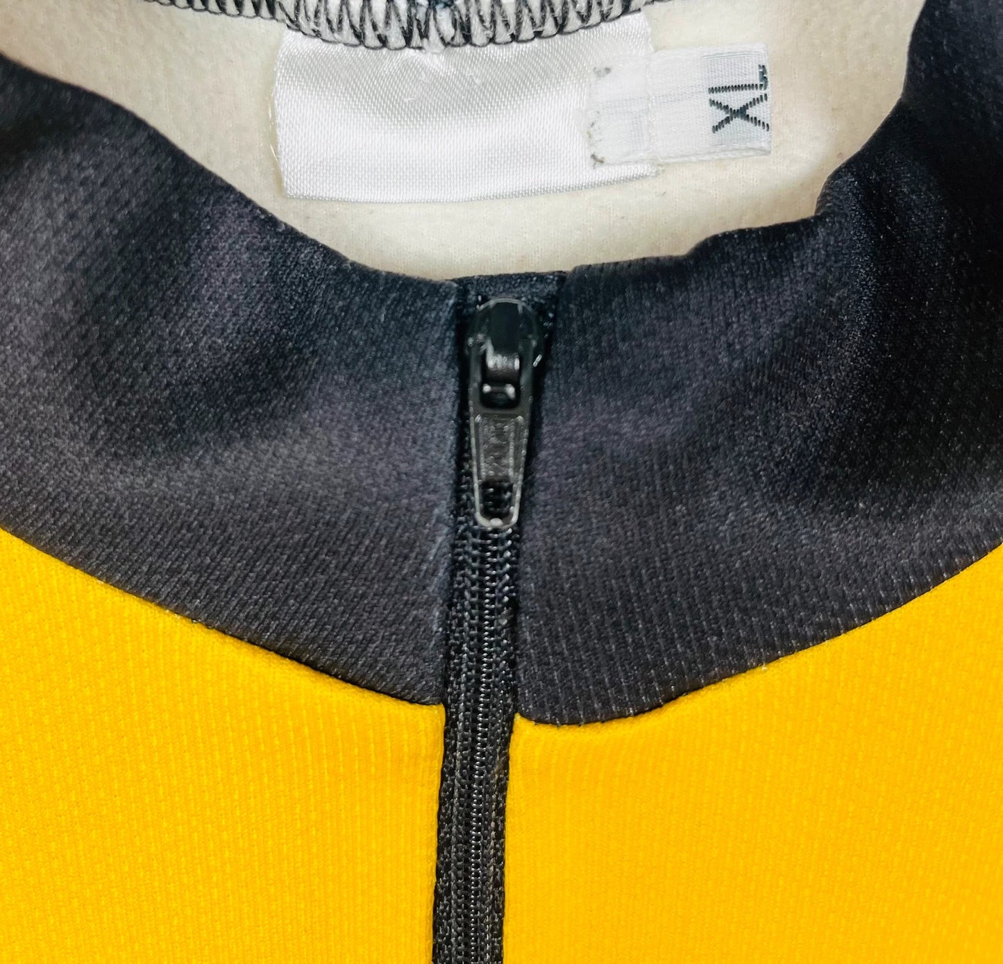 Mailot de Cyclisme Vélo Jaune Sport - XL (A361)