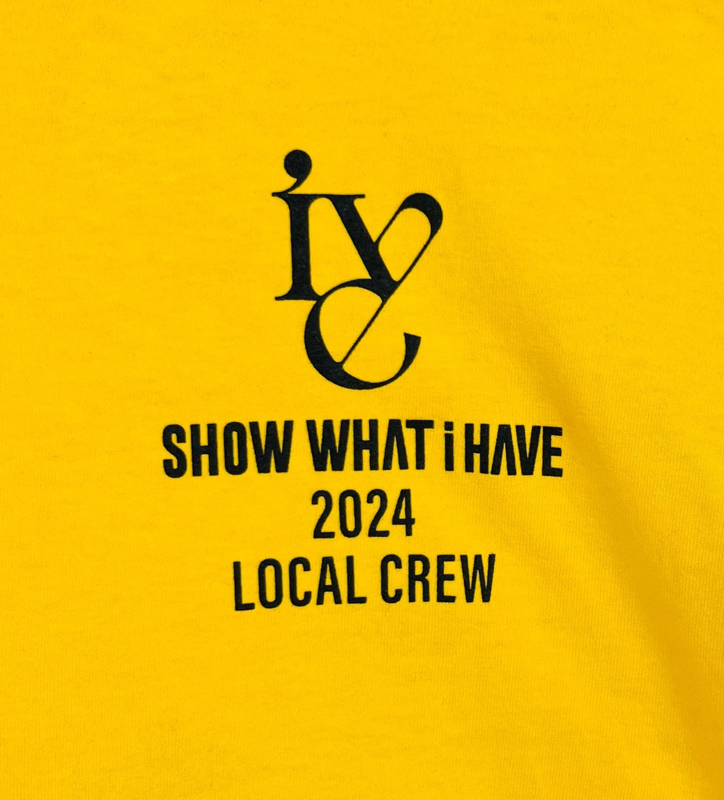 T-shirt de Collection (Local Crew) de IVE - XL (A359)