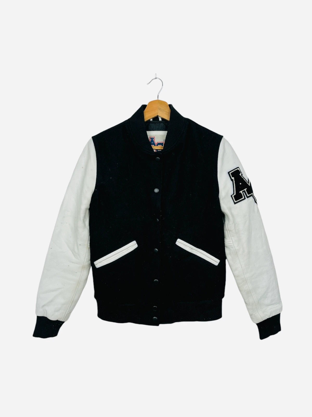 Veste American Jacket College en Cuir 80'/90’ - S (A73)