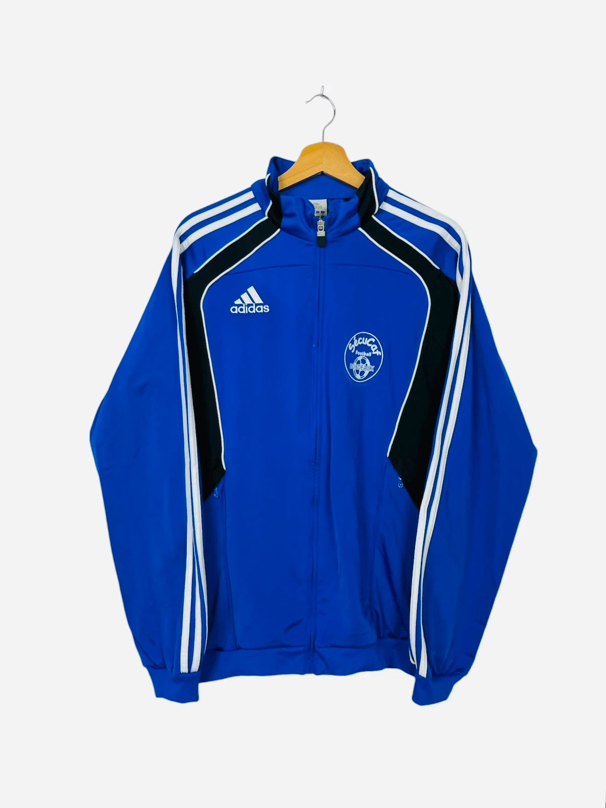 Veste de Football Soccer Jacket Sport Adidas Bleu - L (A166)