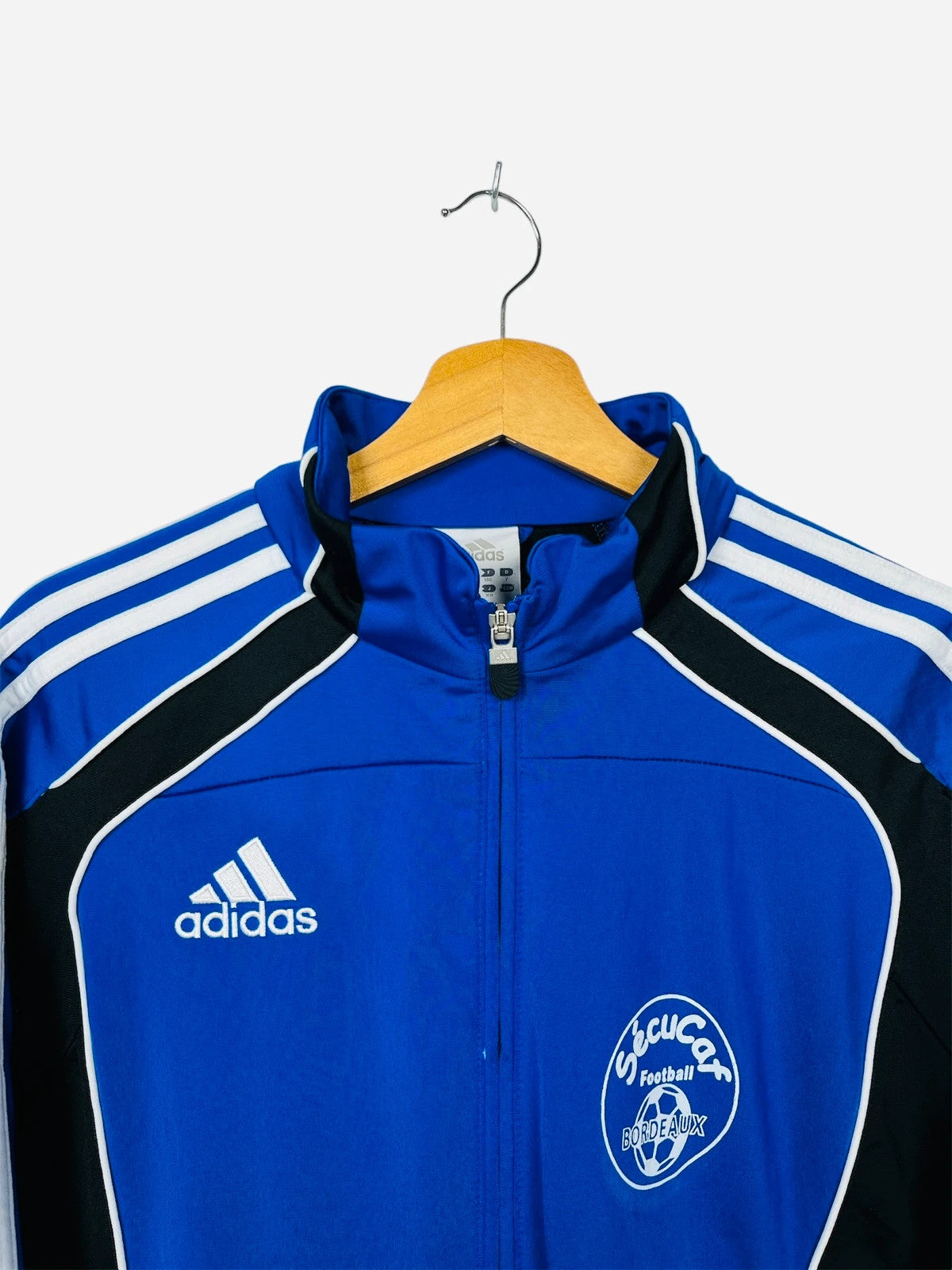 Veste de Football Soccer Jacket Sport Adidas Bleu - L (A166)