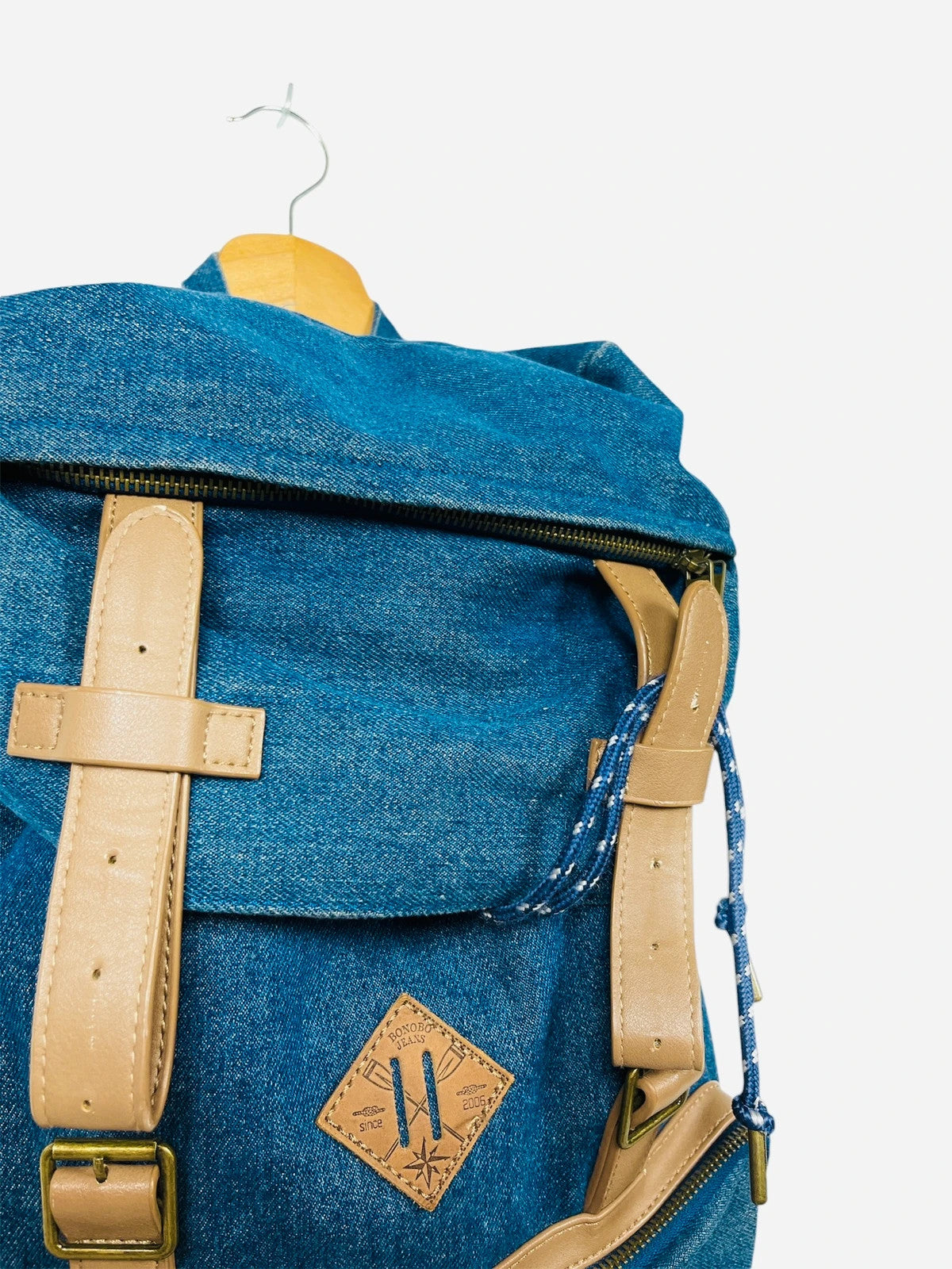 Sac à dos en Jean Vintage Bonobo Denim Backpack - TU (A384)