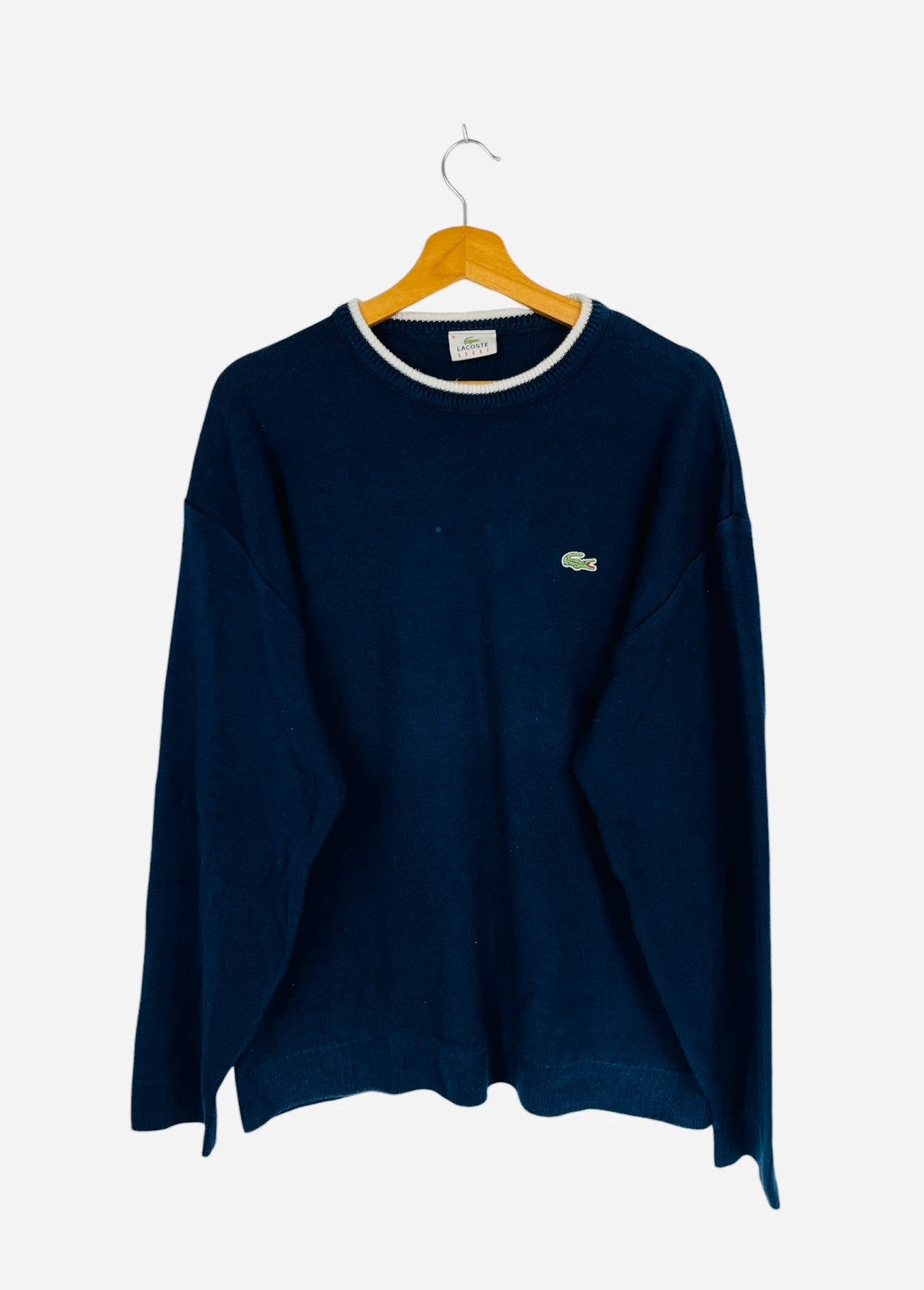 Pull Crewneck Lacoste Bleu Marine - XL (A386)