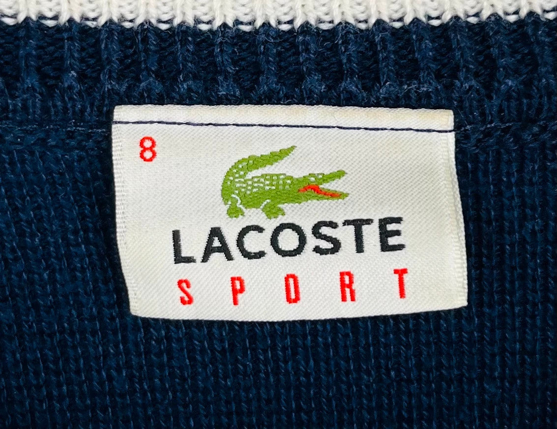 Pull Crewneck Lacoste Bleu Marine - XL (A386)