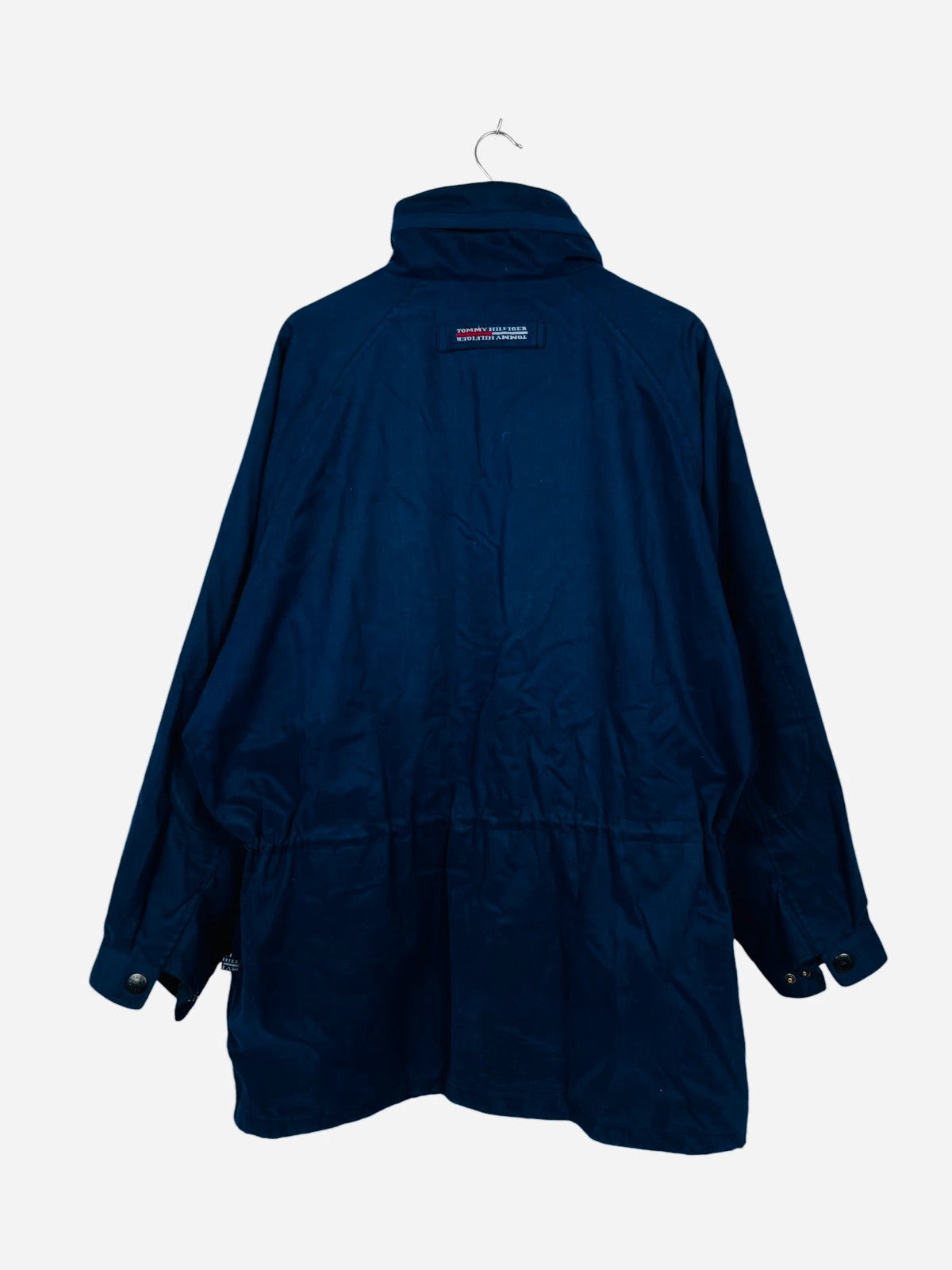 Veste Légère Coupe Vent Jacket Marine Tommy Hilfiger Vintage - XL (A388)