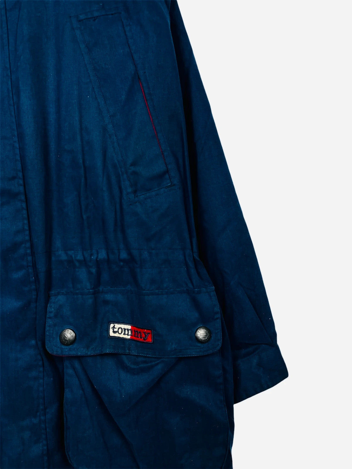 Veste Légère Coupe Vent Jacket Marine Tommy Hilfiger Vintage - XL (A388)