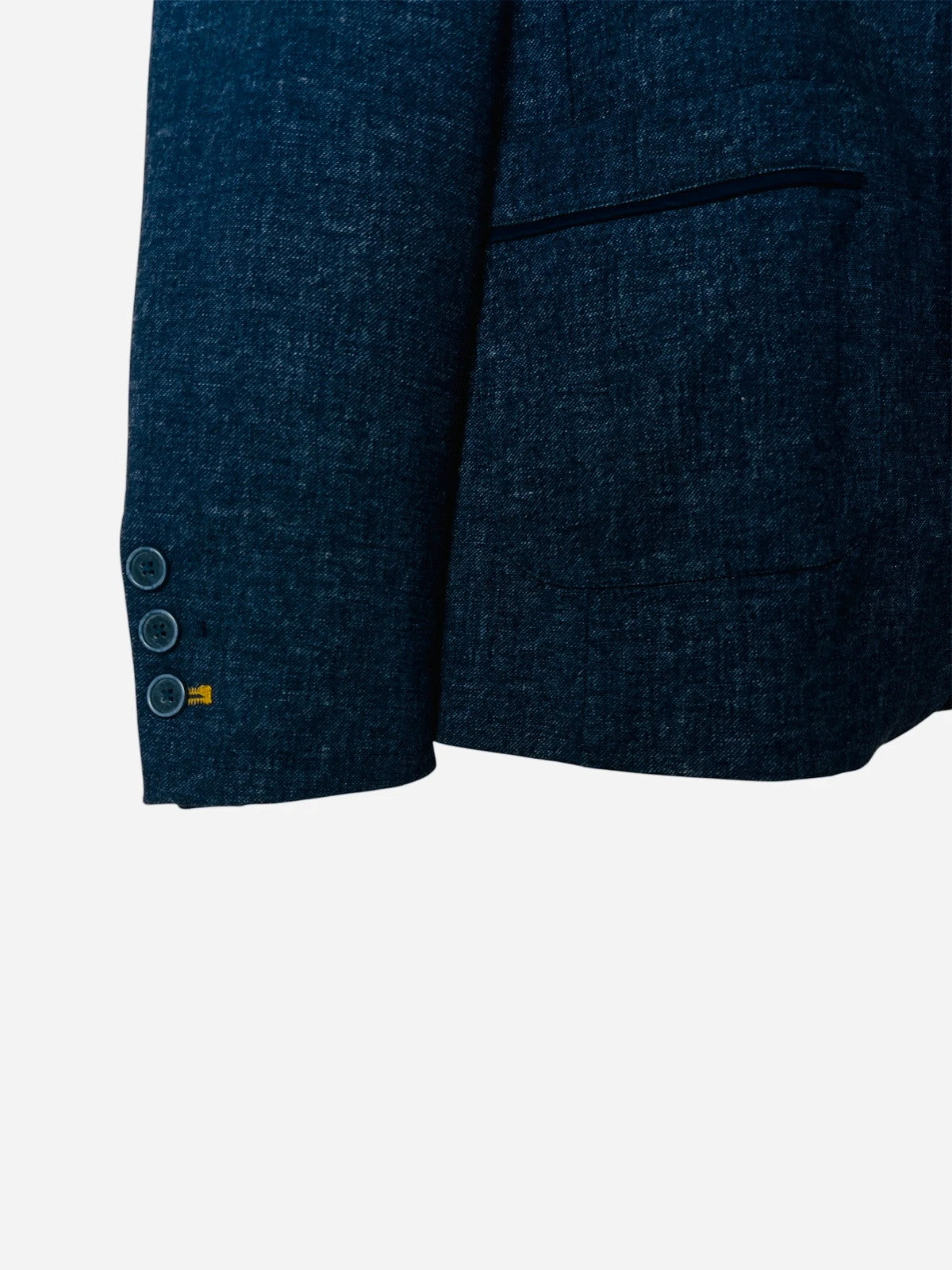 Veste de Costume Suit Jacket Blazer Marine - M (A445)
