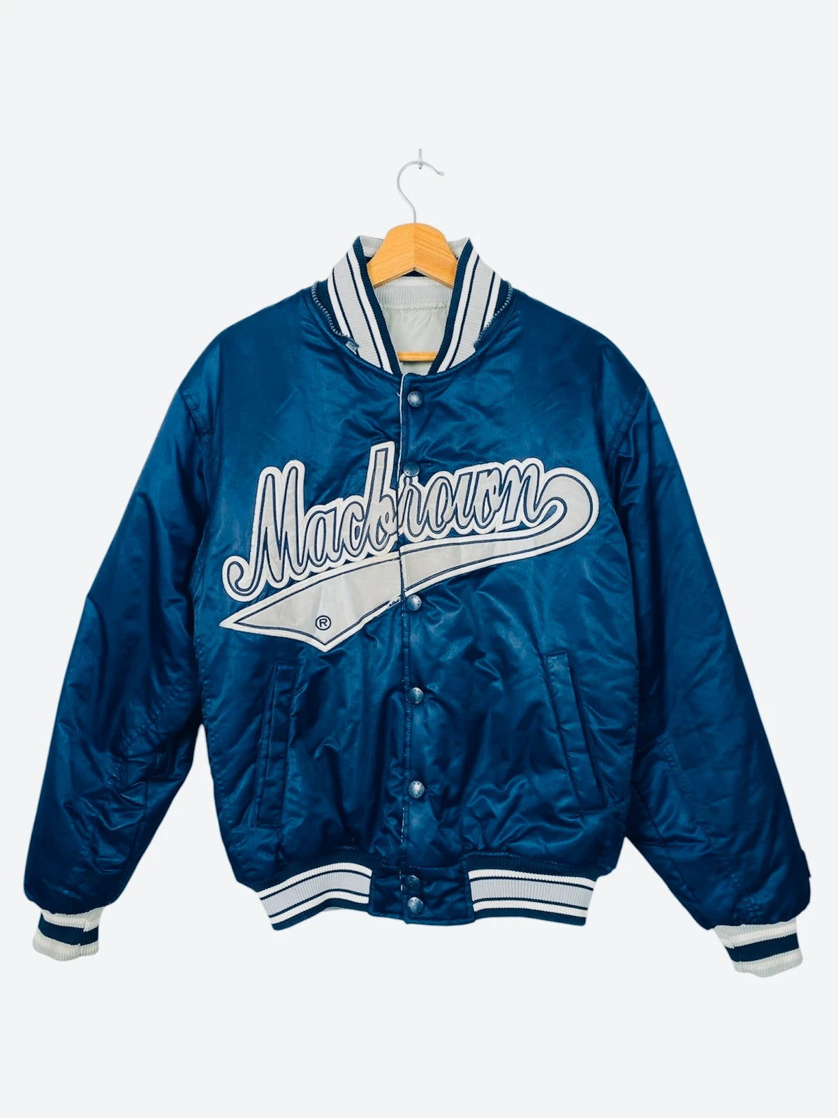 Veste Américaine Réversible Style Big Boy Skate Vintage - M (A22)