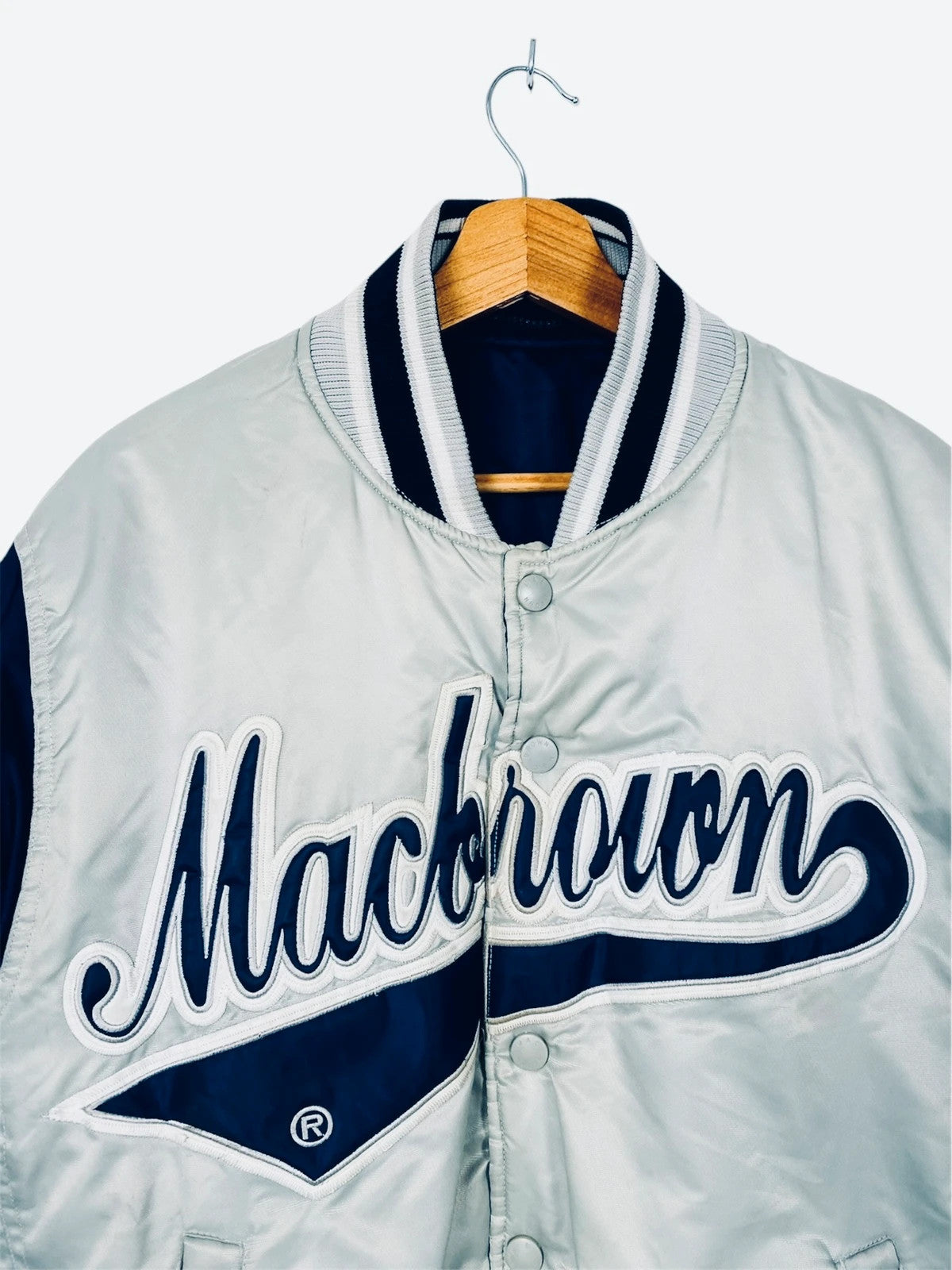 Veste Américaine Réversible Style Big Boy Skate Vintage - M (A22)