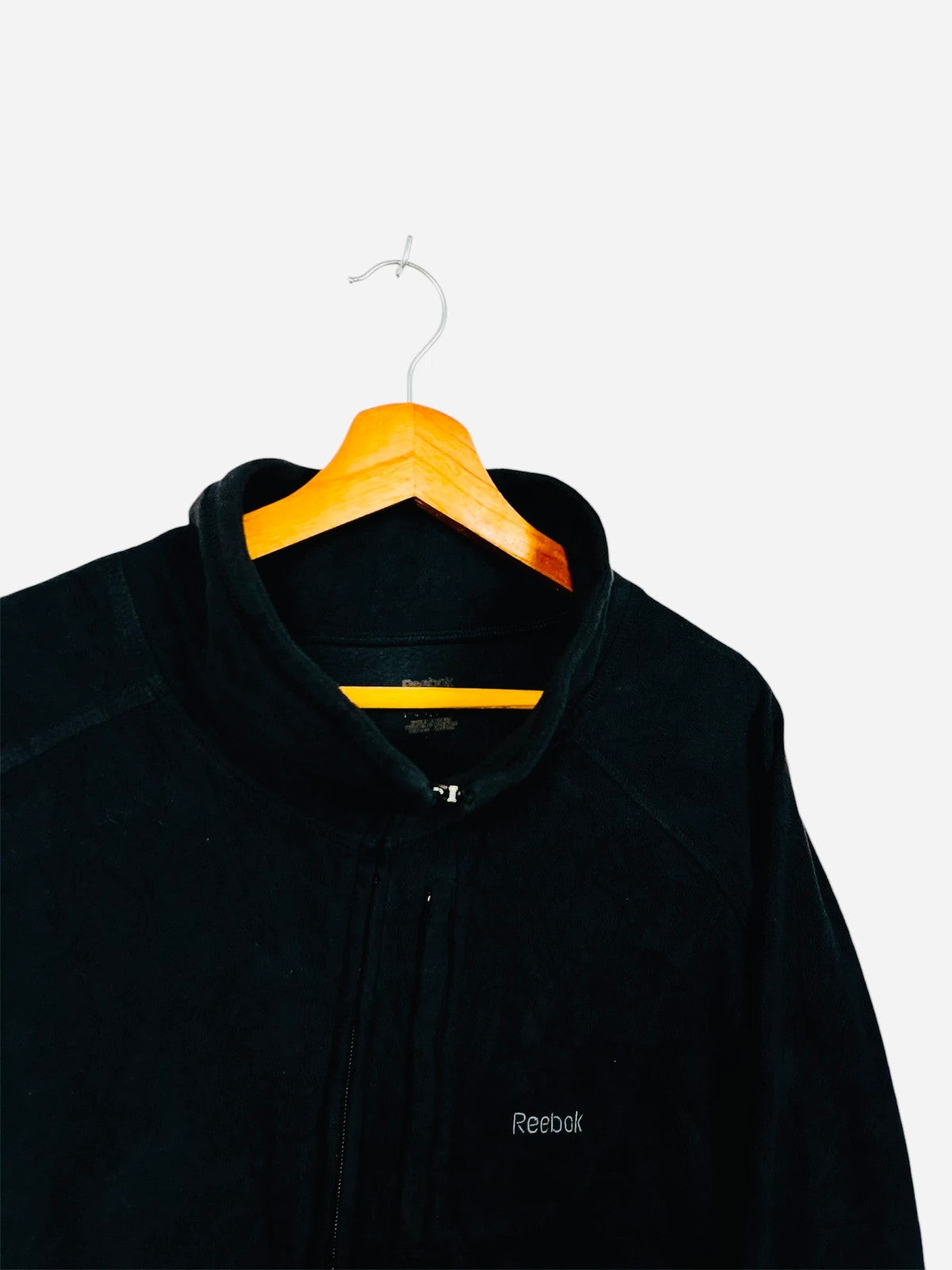 Veste Polaire Fleece Vintage Hiver Noir Reebok - XXL (A58)