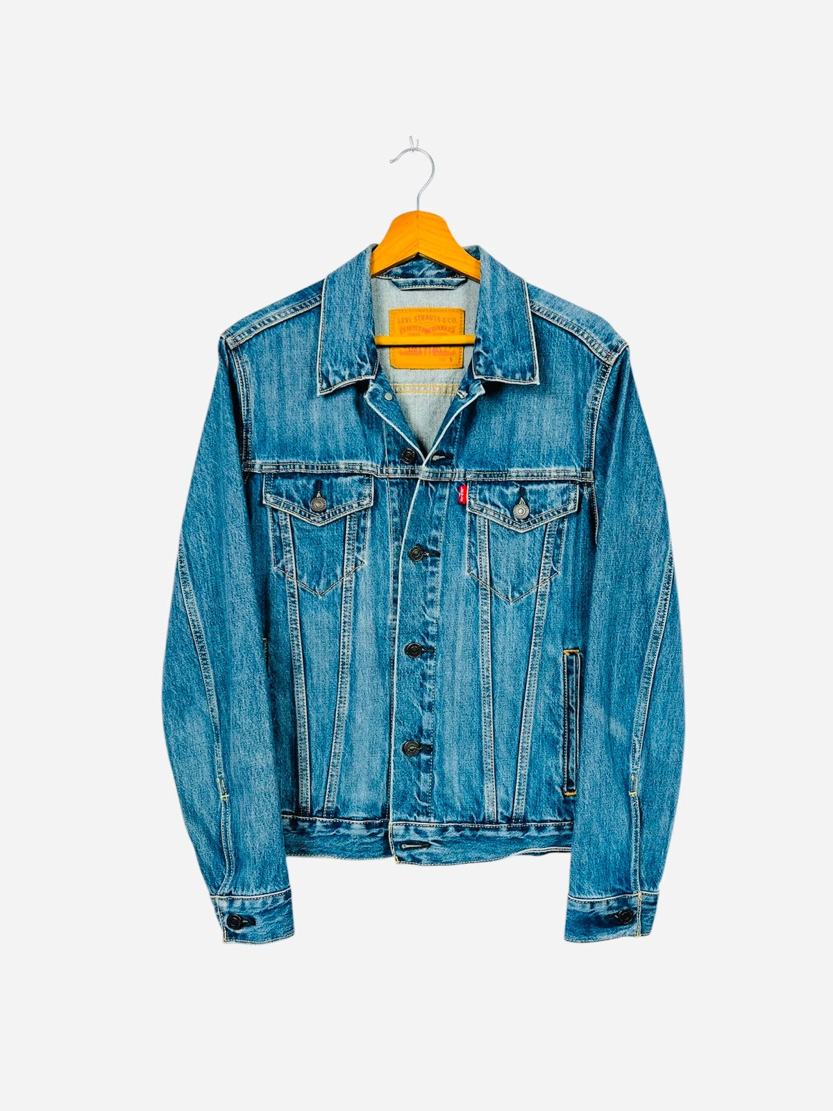 Veste en Jean Levi’s Bleu Vintage Jacket Denim - S (A110)