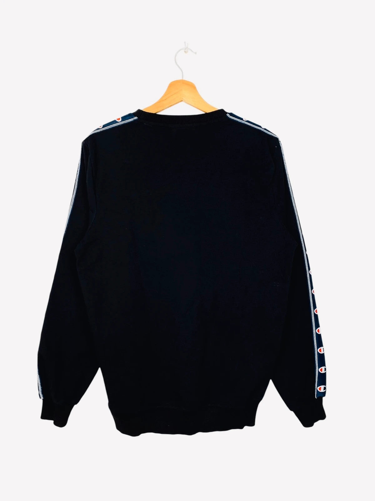 Sweat Pull Crewneck Vintage Sport NBA Champion Y2K Noir - M (A89)