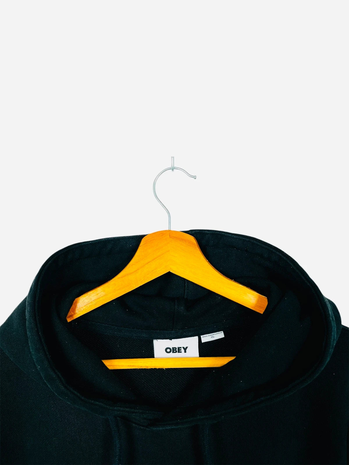 Hoodies à capuche Pull Sweat Vintage Noir - XL (A81)
